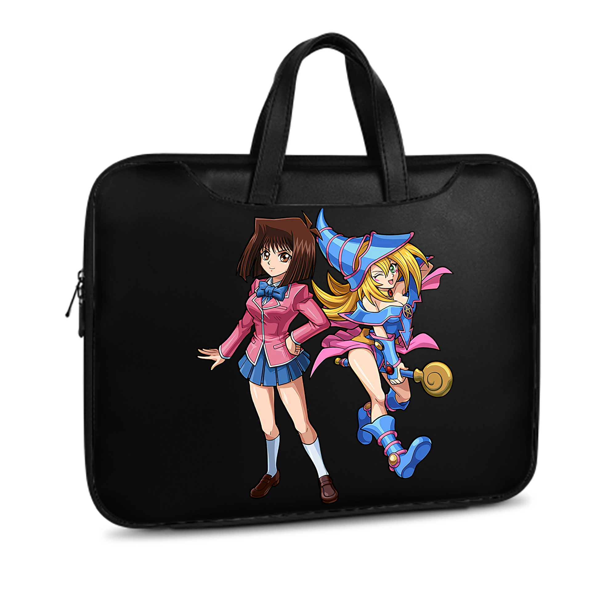 （画像用） 遊☆戯☆王 Yu-Gi-Oh! レザーラップトップバッグ　ノートパソコンケース