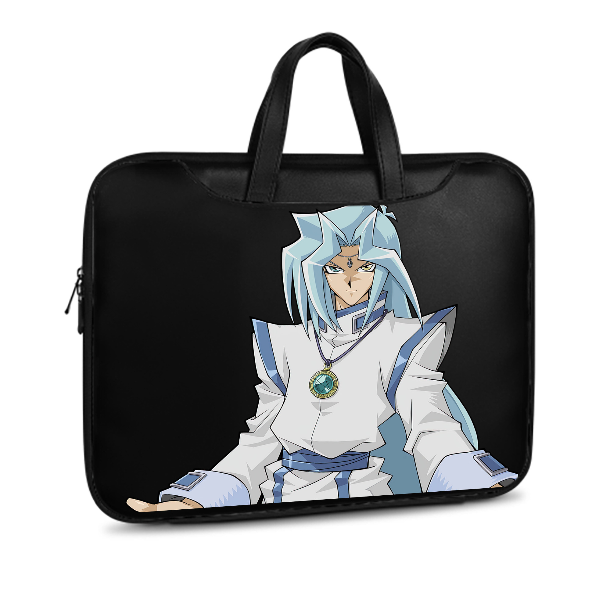 （画像用） 遊☆戯☆王 Yu-Gi-Oh! レザーラップトップバッグ　ノートパソコンケース