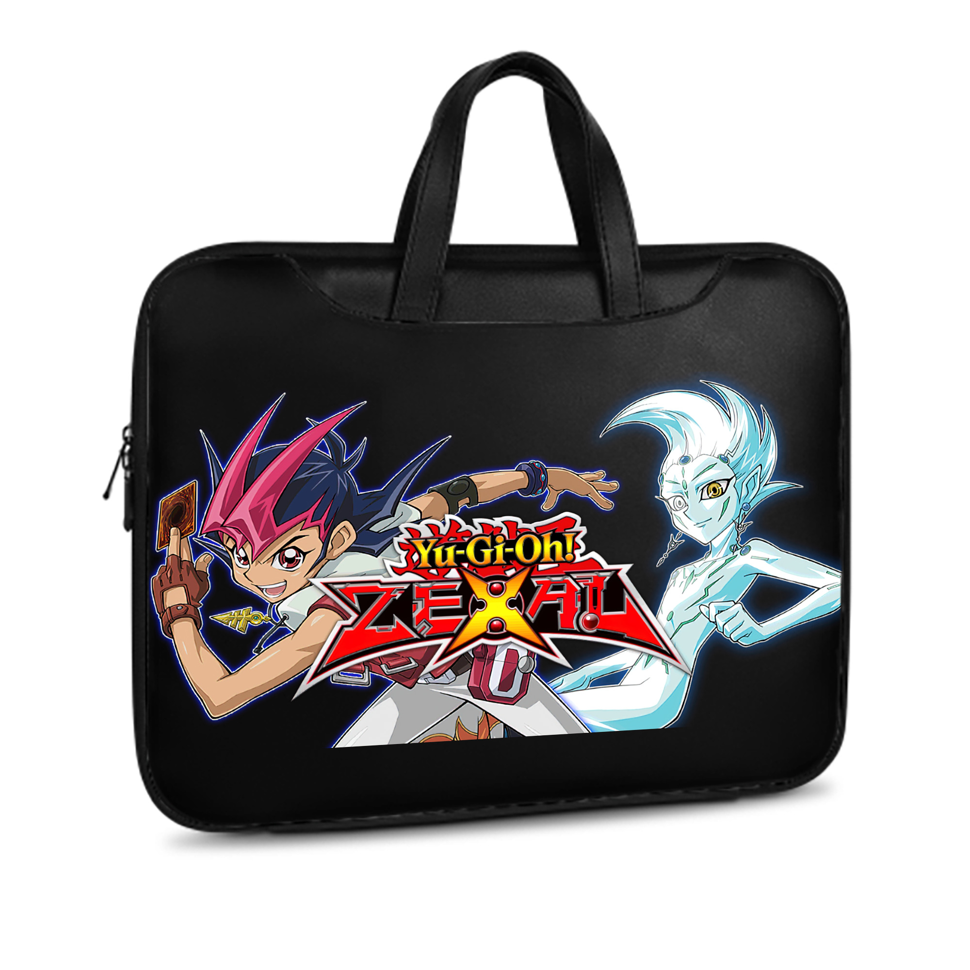 （画像用） 遊☆戯☆王 Yu-Gi-Oh! レザーラップトップバッグ　ノートパソコンケース