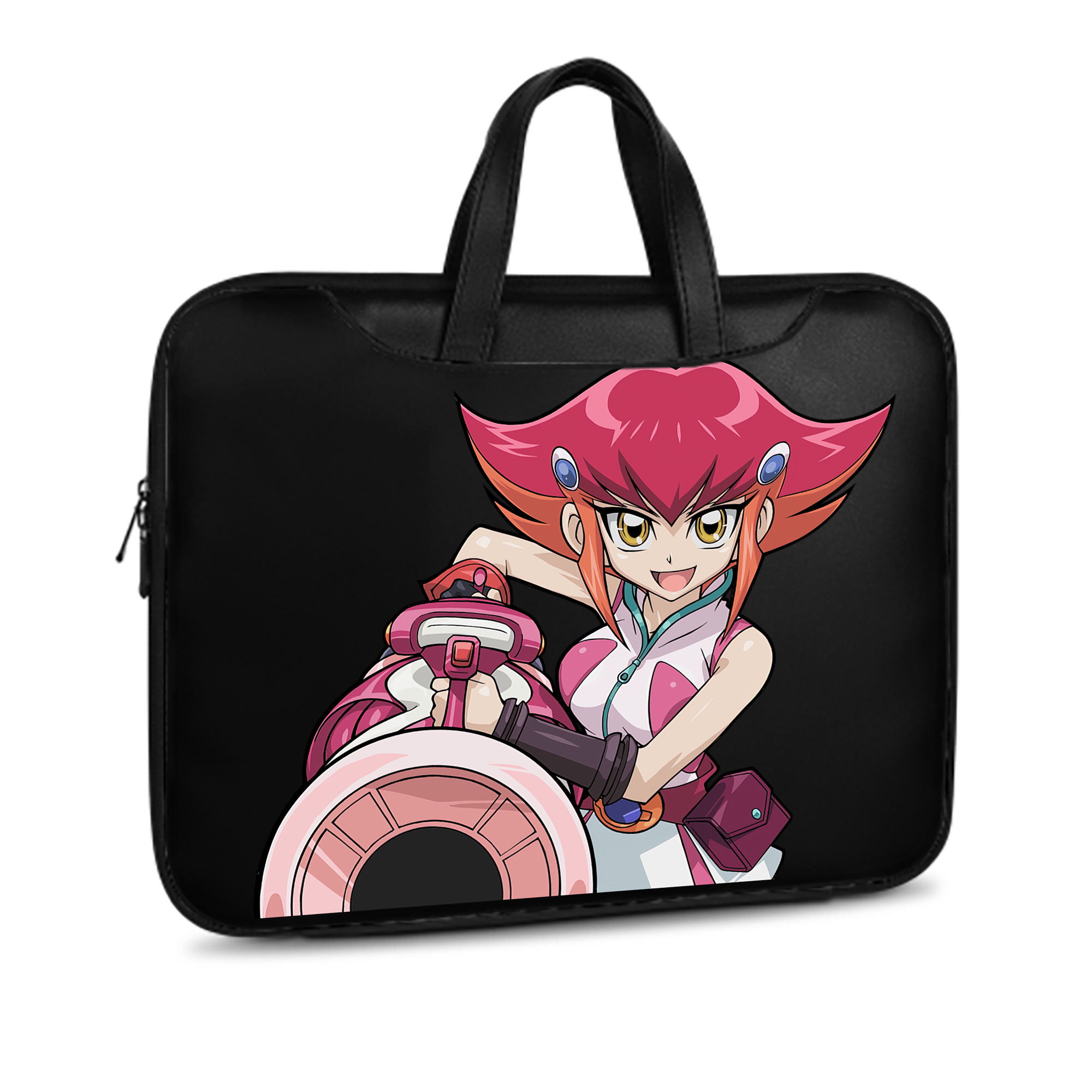 （画像用） 遊☆戯☆王 Yu-Gi-Oh! レザーラップトップバッグ　ノートパソコンケース