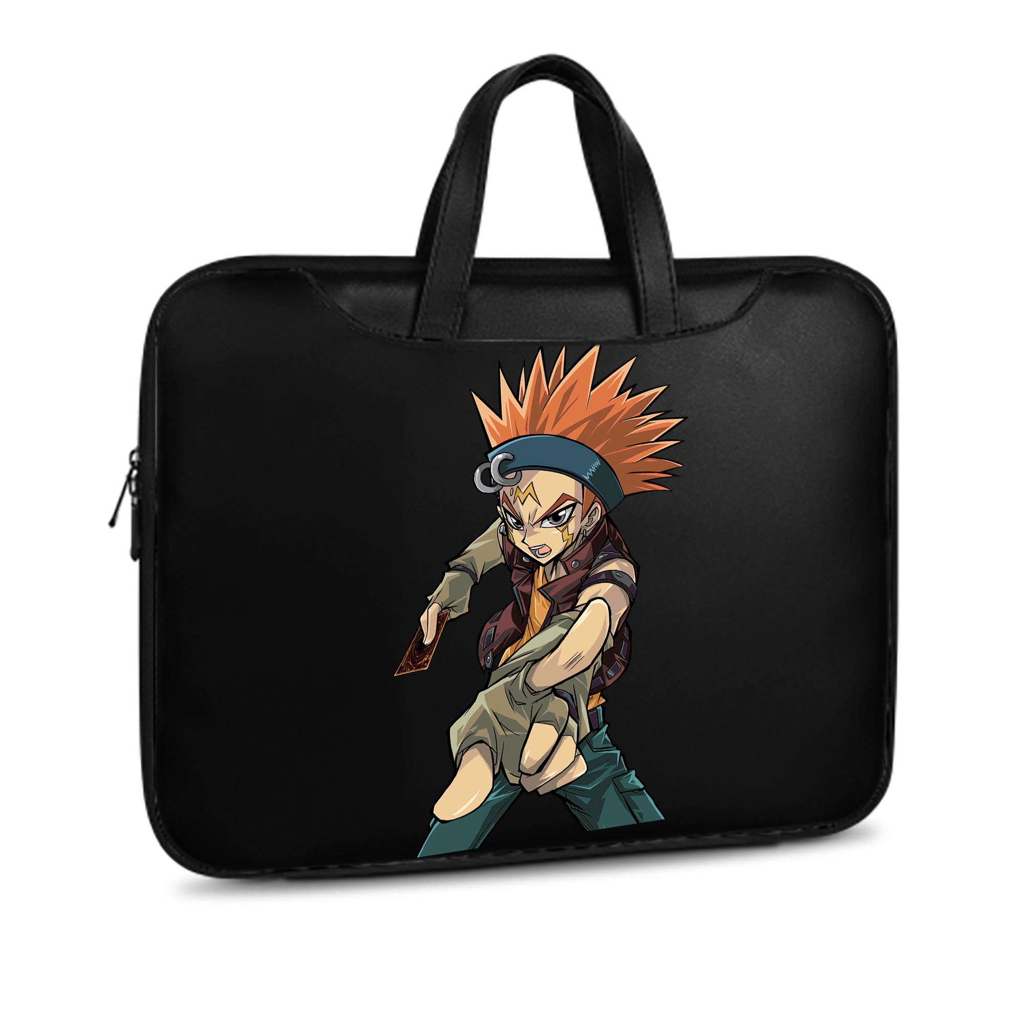 （画像用） 遊☆戯☆王 Yu-Gi-Oh! レザーラップトップバッグ　ノートパソコンケース