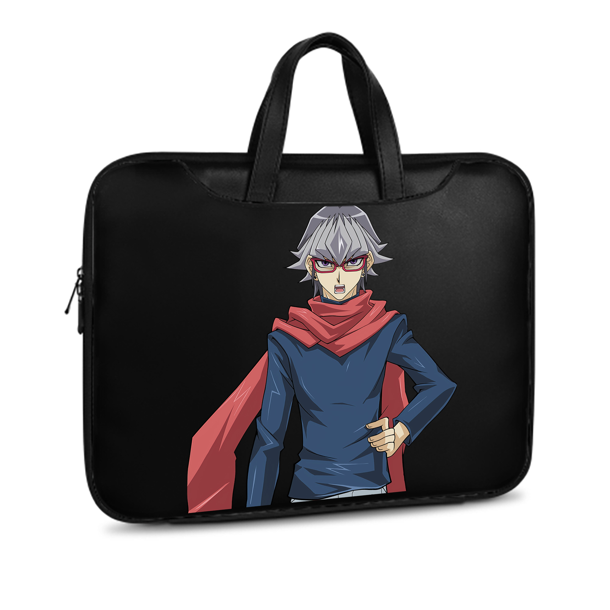 （画像用） 遊☆戯☆王 Yu-Gi-Oh! レザーラップトップバッグ　ノートパソコンケース