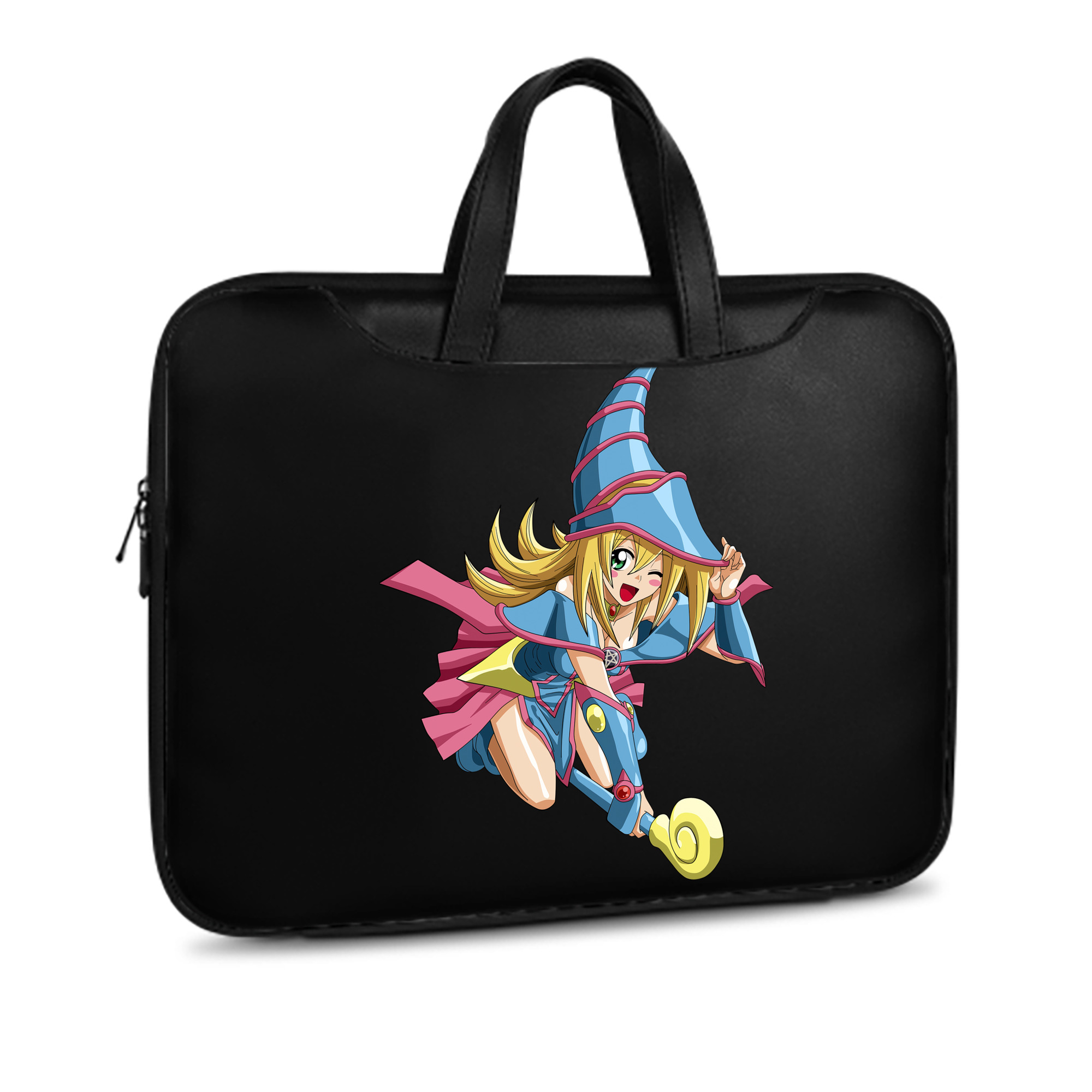（画像用） 遊☆戯☆王 Yu-Gi-Oh! レザーラップトップバッグ　ノートパソコンケース