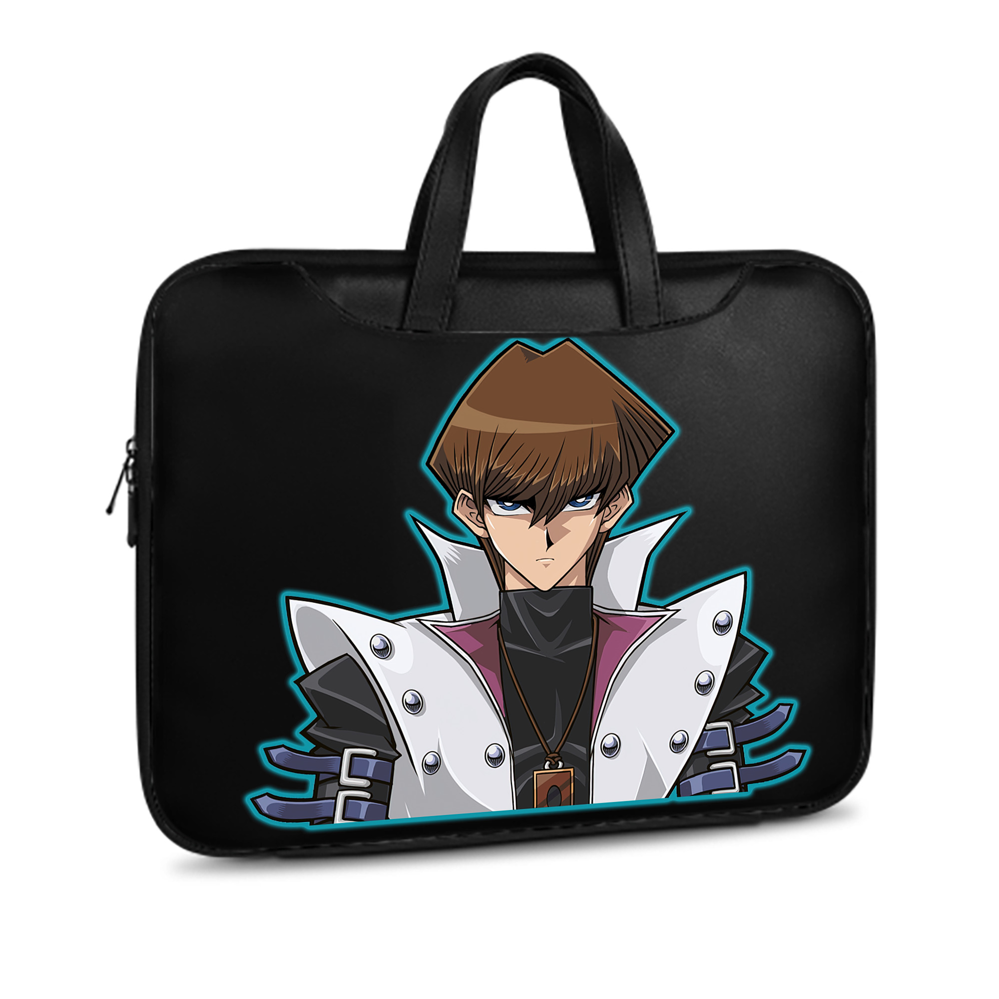 （画像用） 遊☆戯☆王 Yu-Gi-Oh! レザーラップトップバッグ　ノートパソコンケース