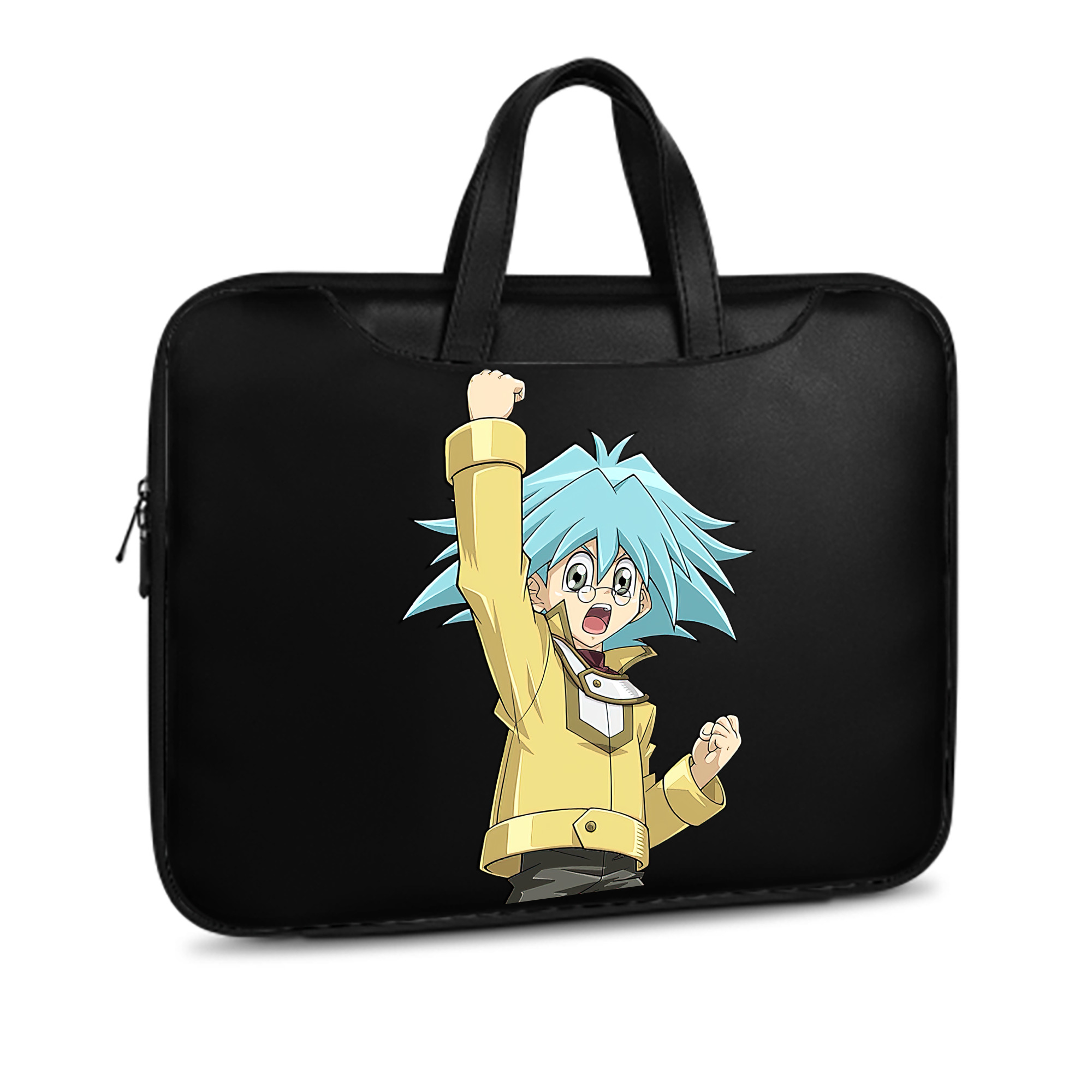 （画像用） 遊☆戯☆王 Yu-Gi-Oh! レザーラップトップバッグ　ノートパソコンケース