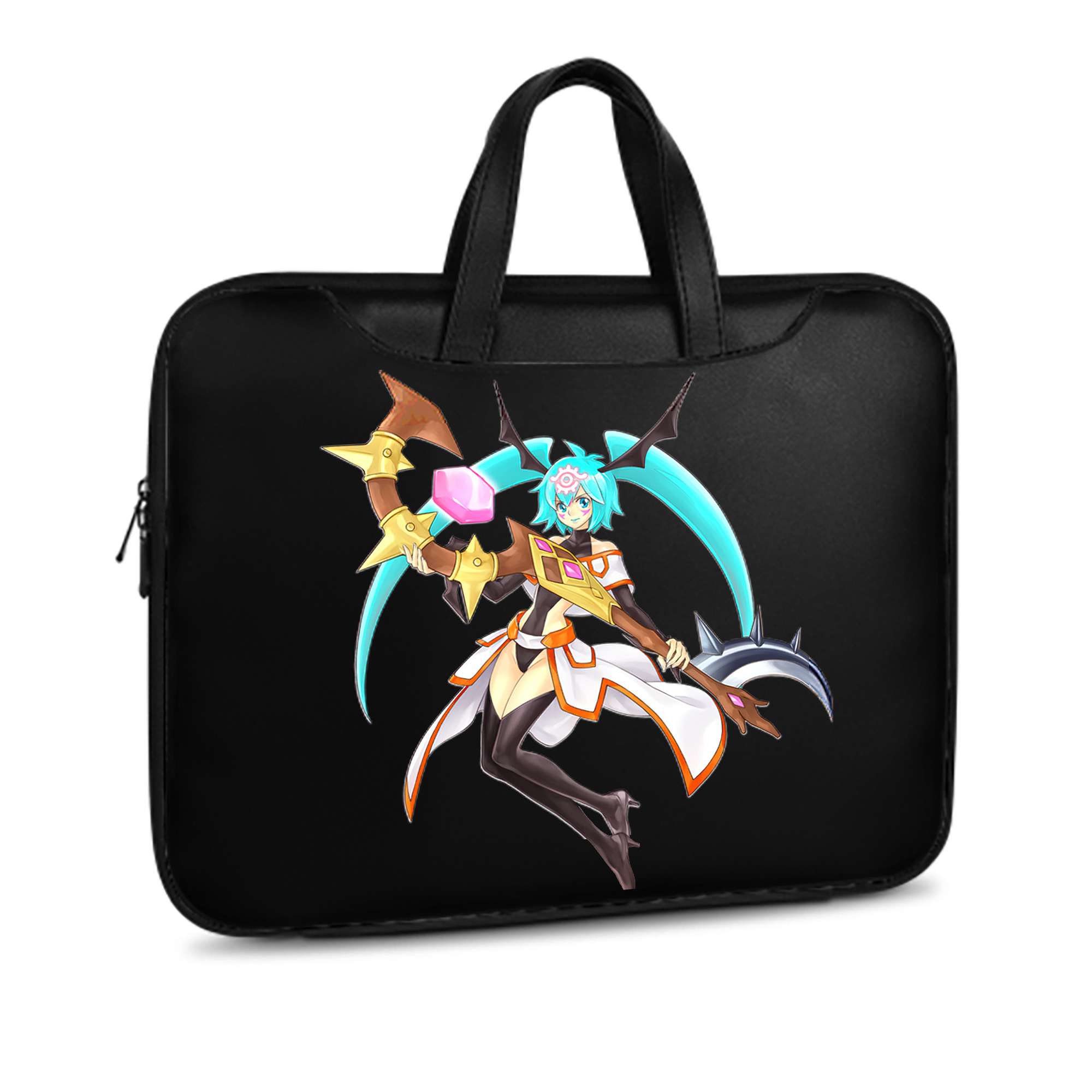 （画像用） 遊☆戯☆王 Yu-Gi-Oh! レザーラップトップバッグ　ノートパソコンケース