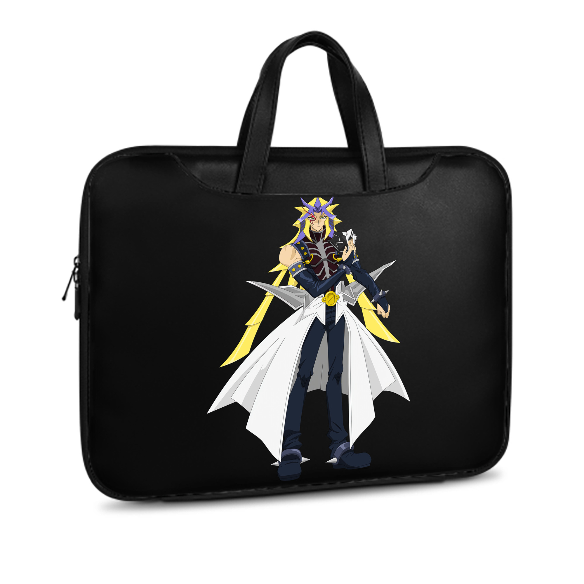 （画像用） 遊☆戯☆王 Yu-Gi-Oh! レザーラップトップバッグ　ノートパソコンケース