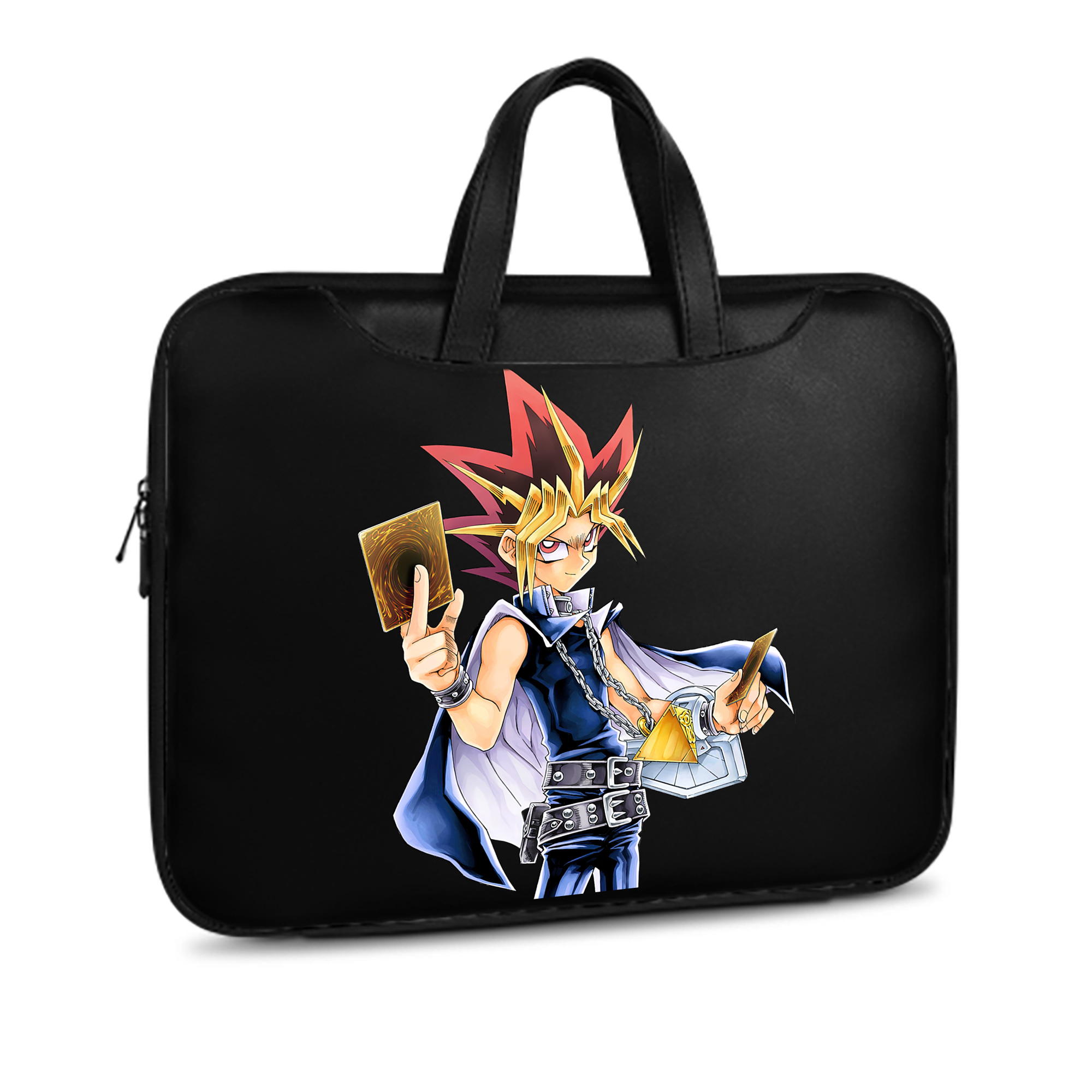 （画像用） 遊☆戯☆王 Yu-Gi-Oh! レザーラップトップバッグ　ノートパソコンケース
