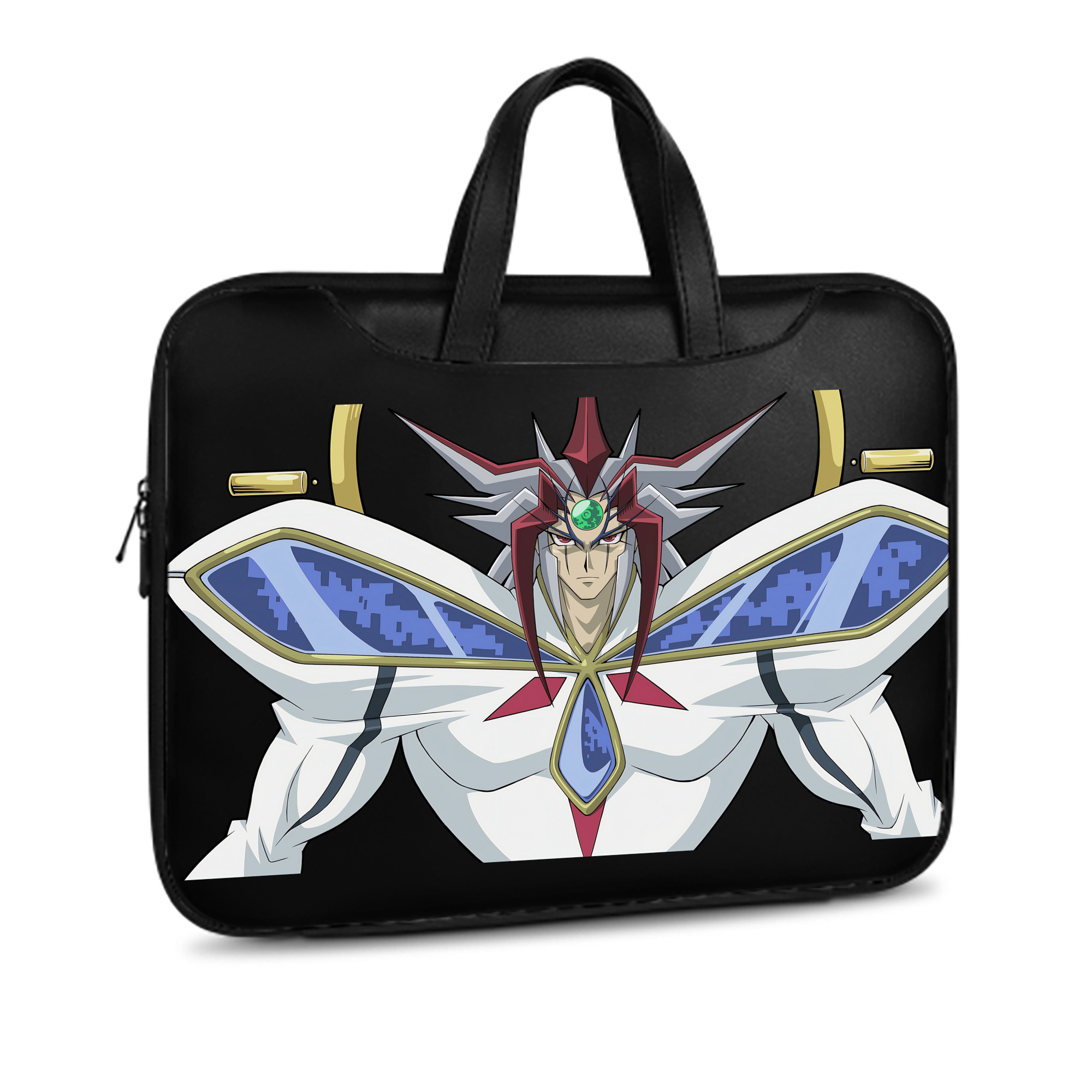 （画像用） 遊☆戯☆王 Yu-Gi-Oh! レザーラップトップバッグ　ノートパソコンケース