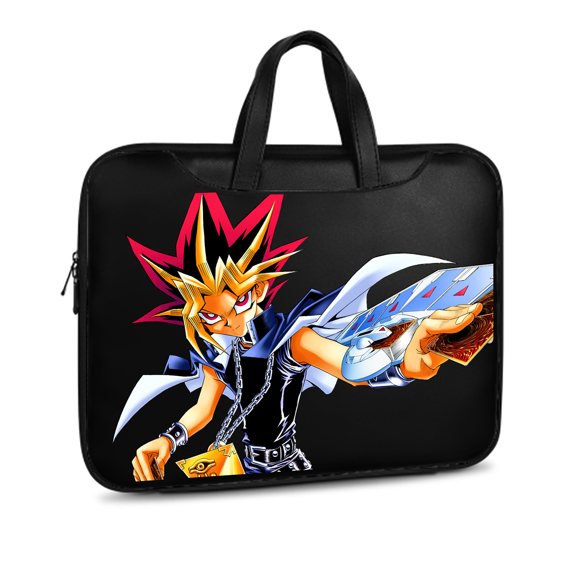 （画像用） 遊☆戯☆王 Yu-Gi-Oh! レザーラップトップバッグ　ノートパソコンケース