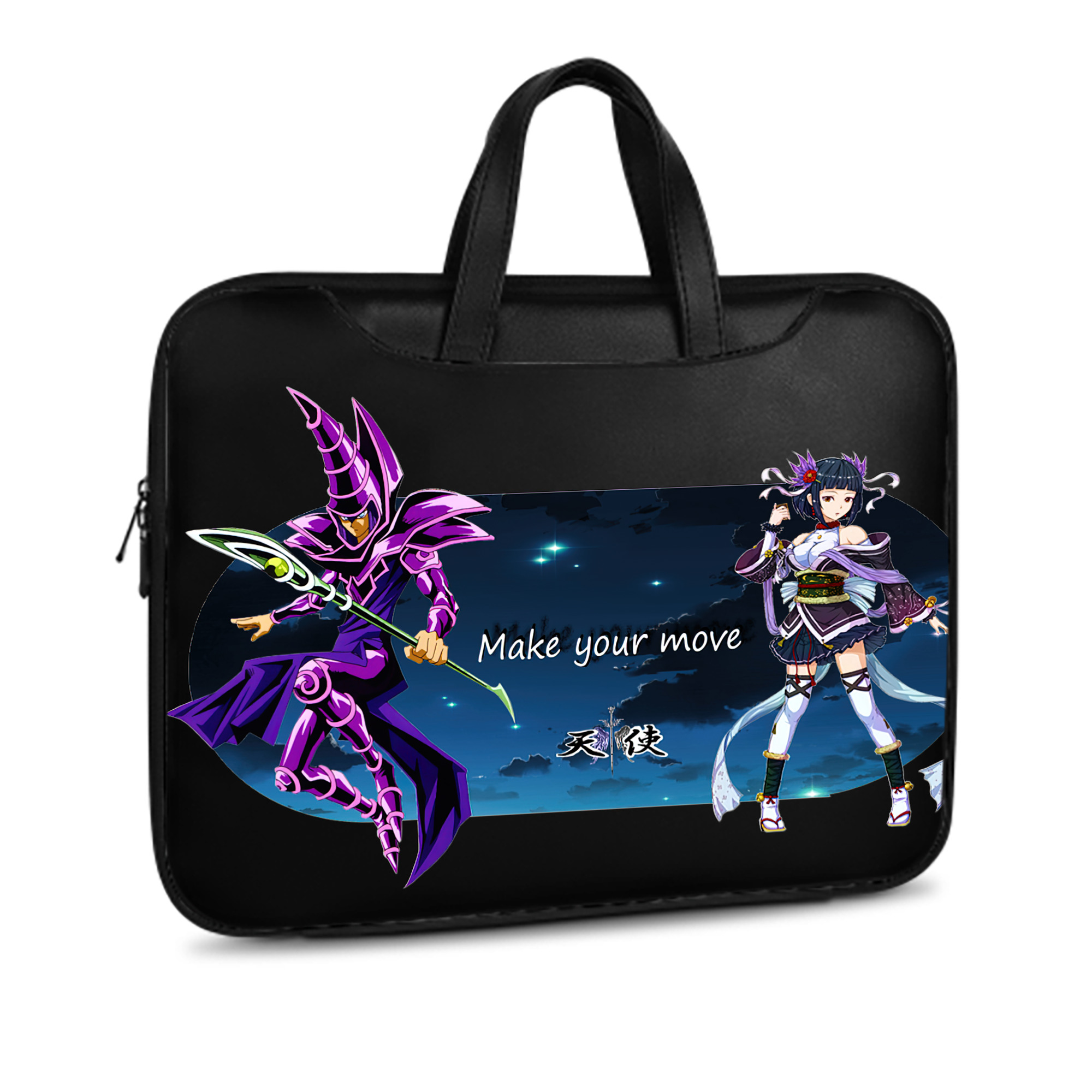 （画像用） 遊☆戯☆王 Yu-Gi-Oh! レザーラップトップバッグ　ノートパソコンケース