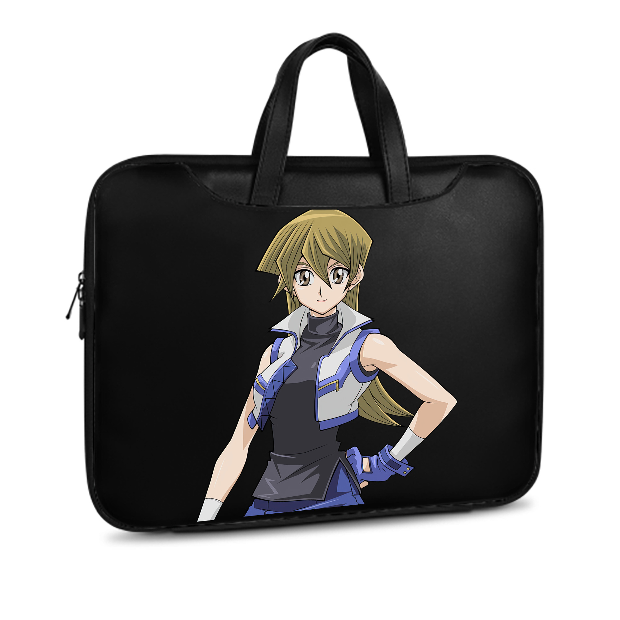 （画像用） 遊☆戯☆王 Yu-Gi-Oh! レザーラップトップバッグ　ノートパソコンケース