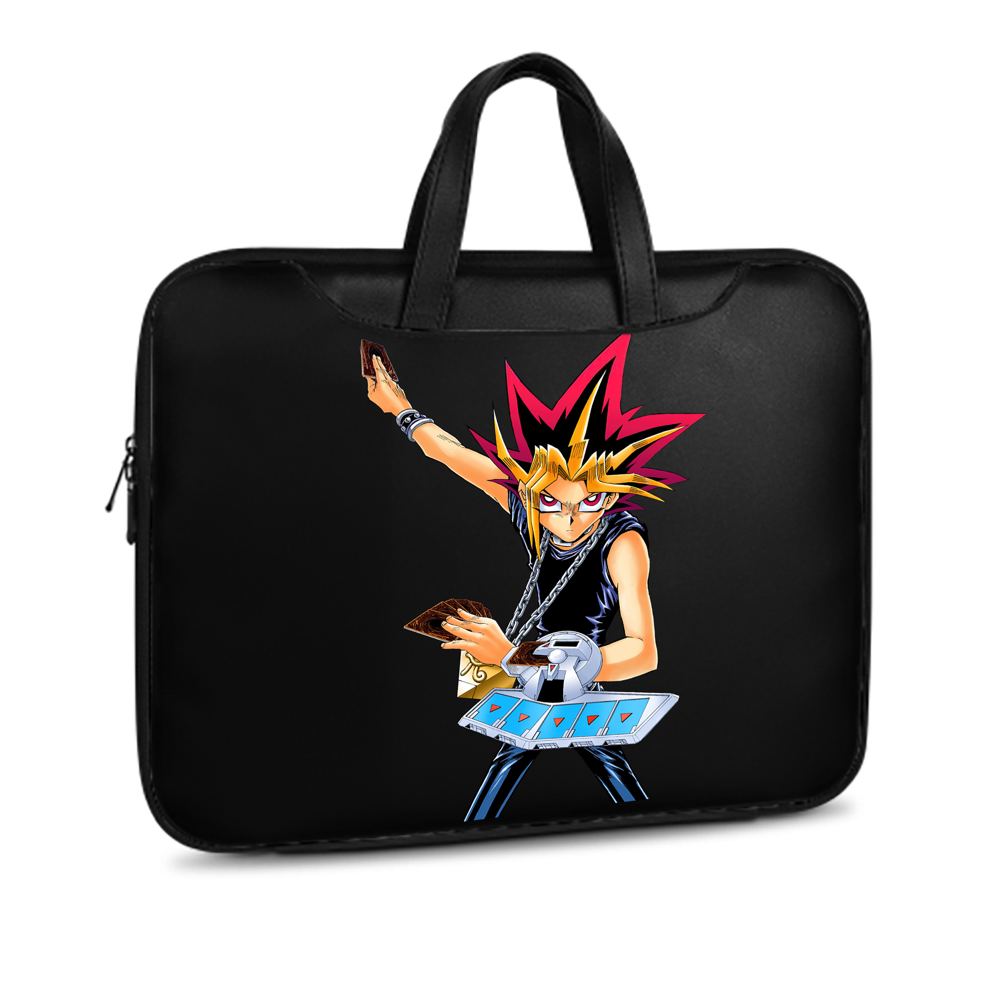 （画像用） 遊☆戯☆王 Yu-Gi-Oh! レザーラップトップバッグ　ノートパソコンケース