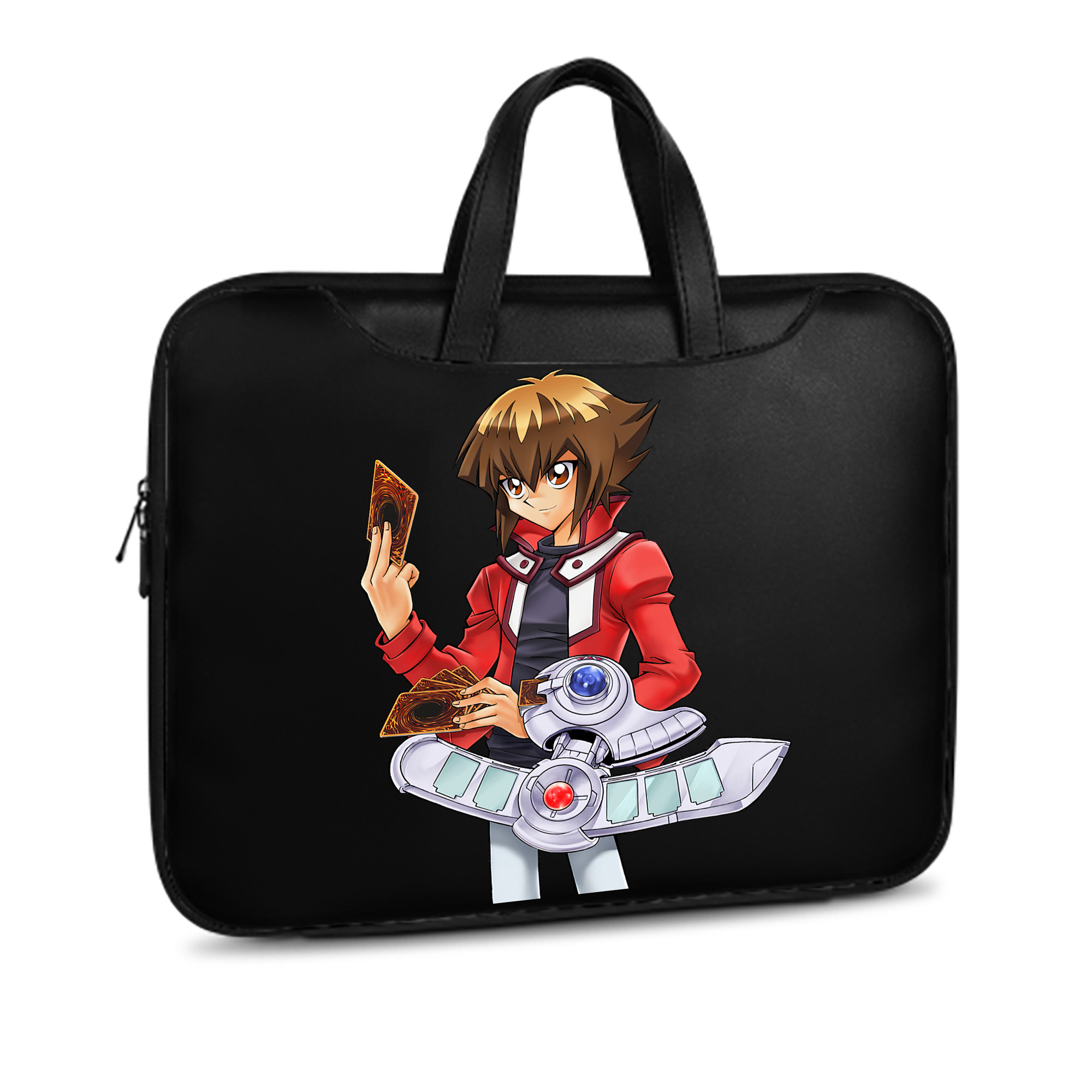 （画像用） 遊☆戯☆王 Yu-Gi-Oh! レザーラップトップバッグ　ノートパソコンケース