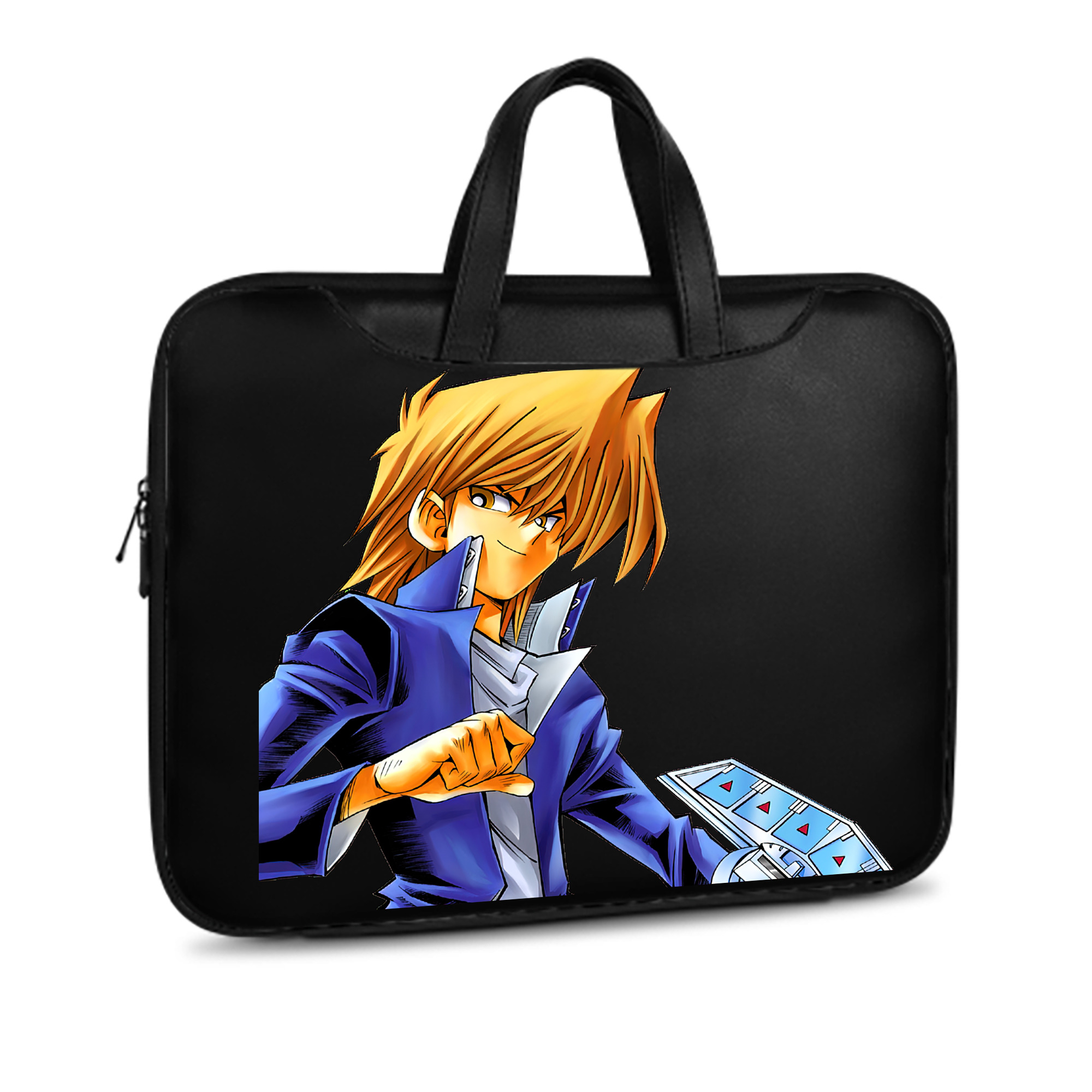 （画像用） 遊☆戯☆王 Yu-Gi-Oh! レザーラップトップバッグ　ノートパソコンケース