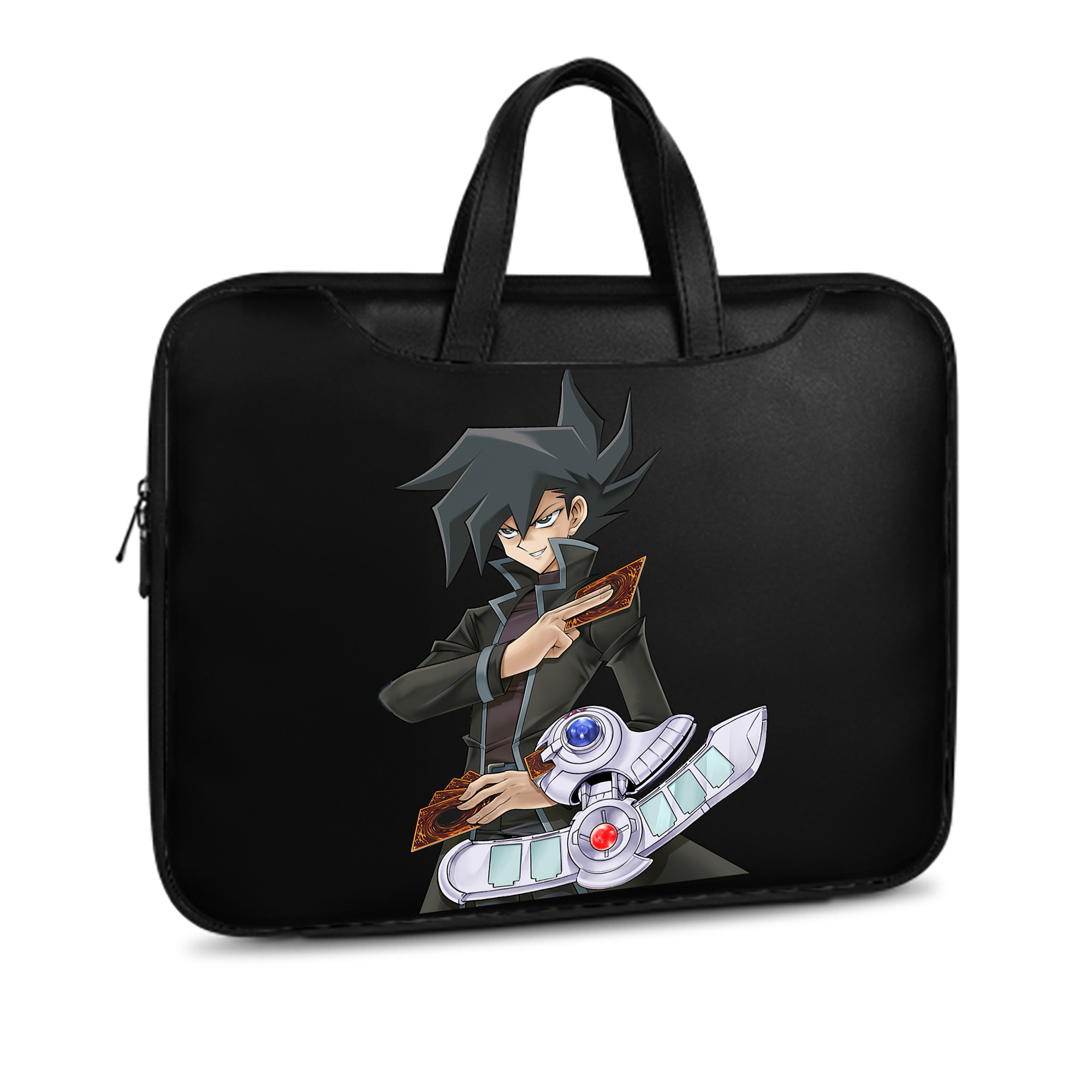 （画像用） 遊☆戯☆王 Yu-Gi-Oh! レザーラップトップバッグ　ノートパソコンケース