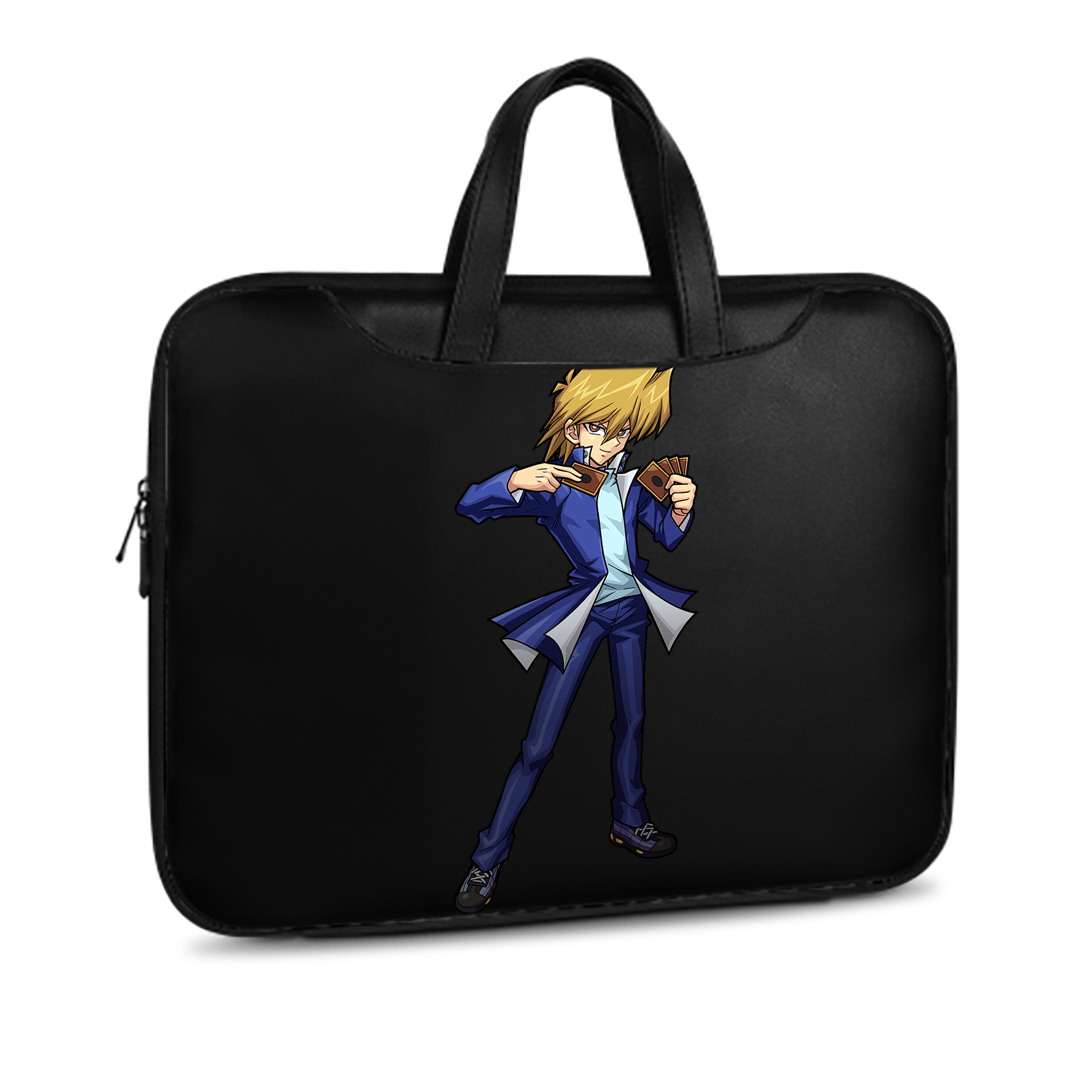 （画像用） 遊☆戯☆王 Yu-Gi-Oh! レザーラップトップバッグ　ノートパソコンケース