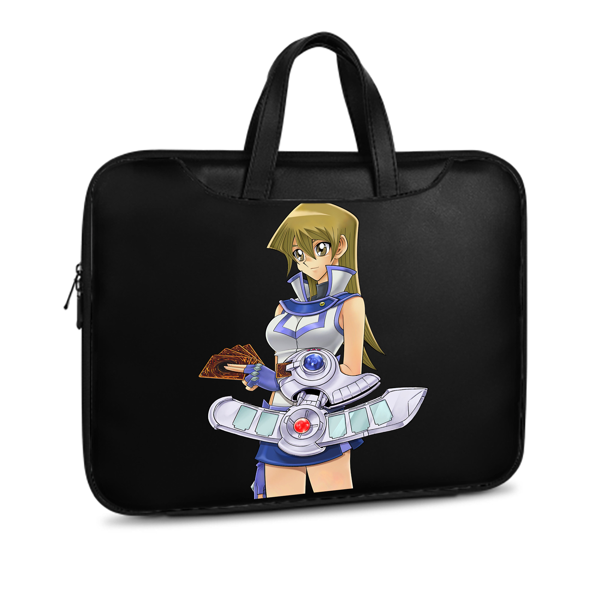 （画像用） 遊☆戯☆王 Yu-Gi-Oh! レザーラップトップバッグ　ノートパソコンケース