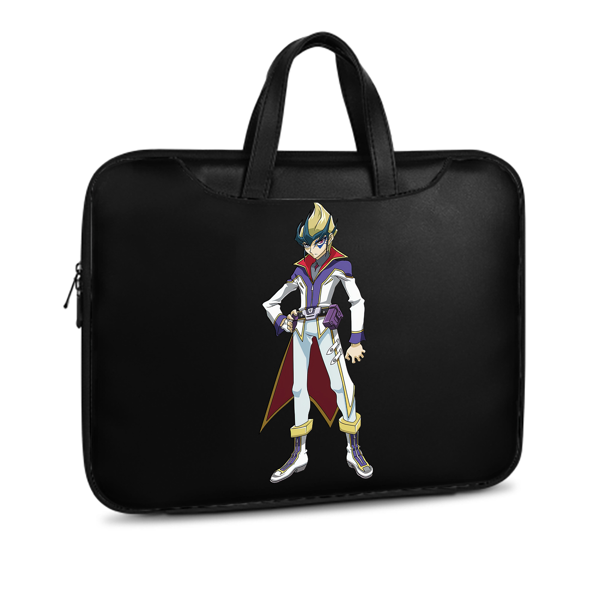 （画像用） 遊☆戯☆王 Yu-Gi-Oh! レザーラップトップバッグ　ノートパソコンケース