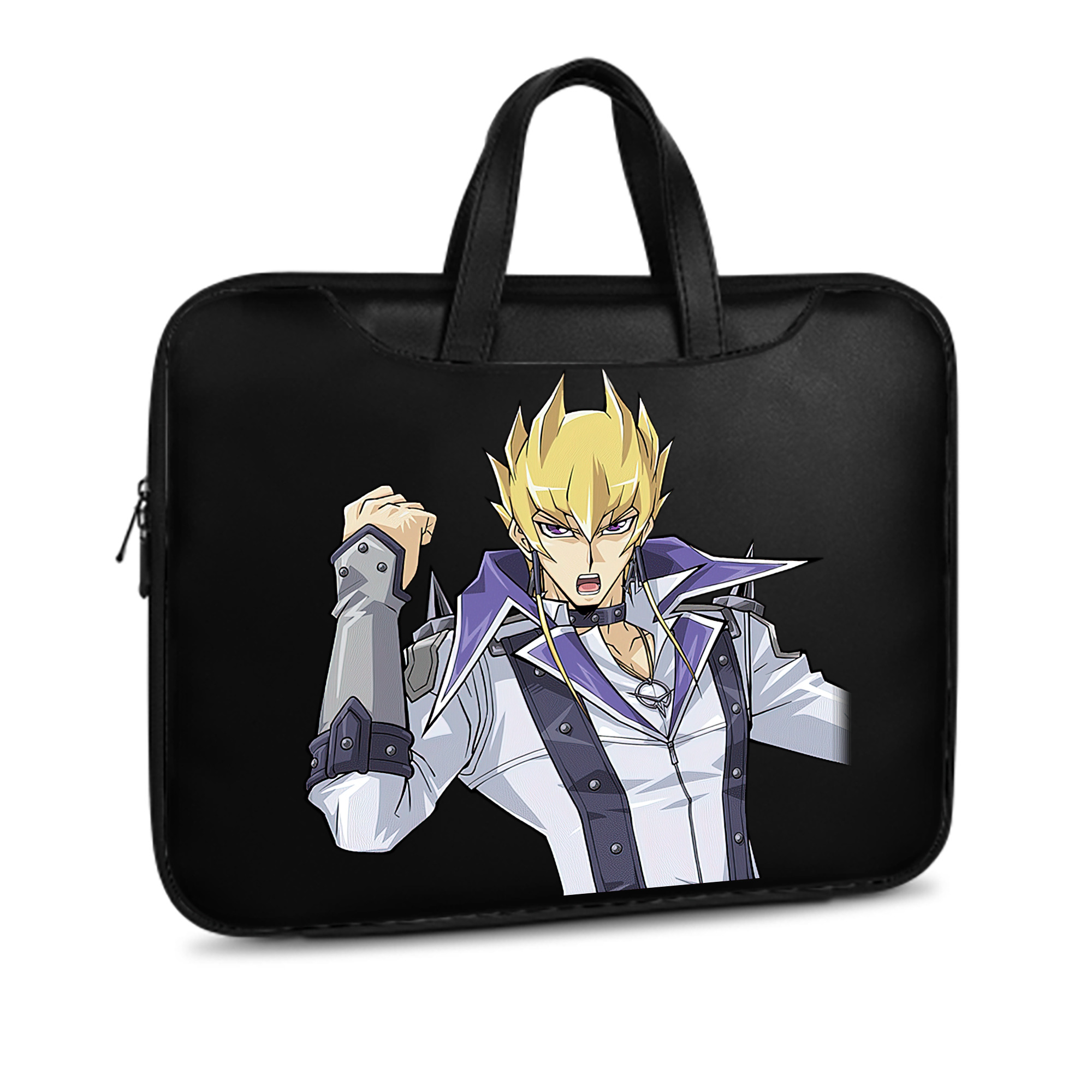 （画像用） 遊☆戯☆王 Yu-Gi-Oh! レザーラップトップバッグ　ノートパソコンケース