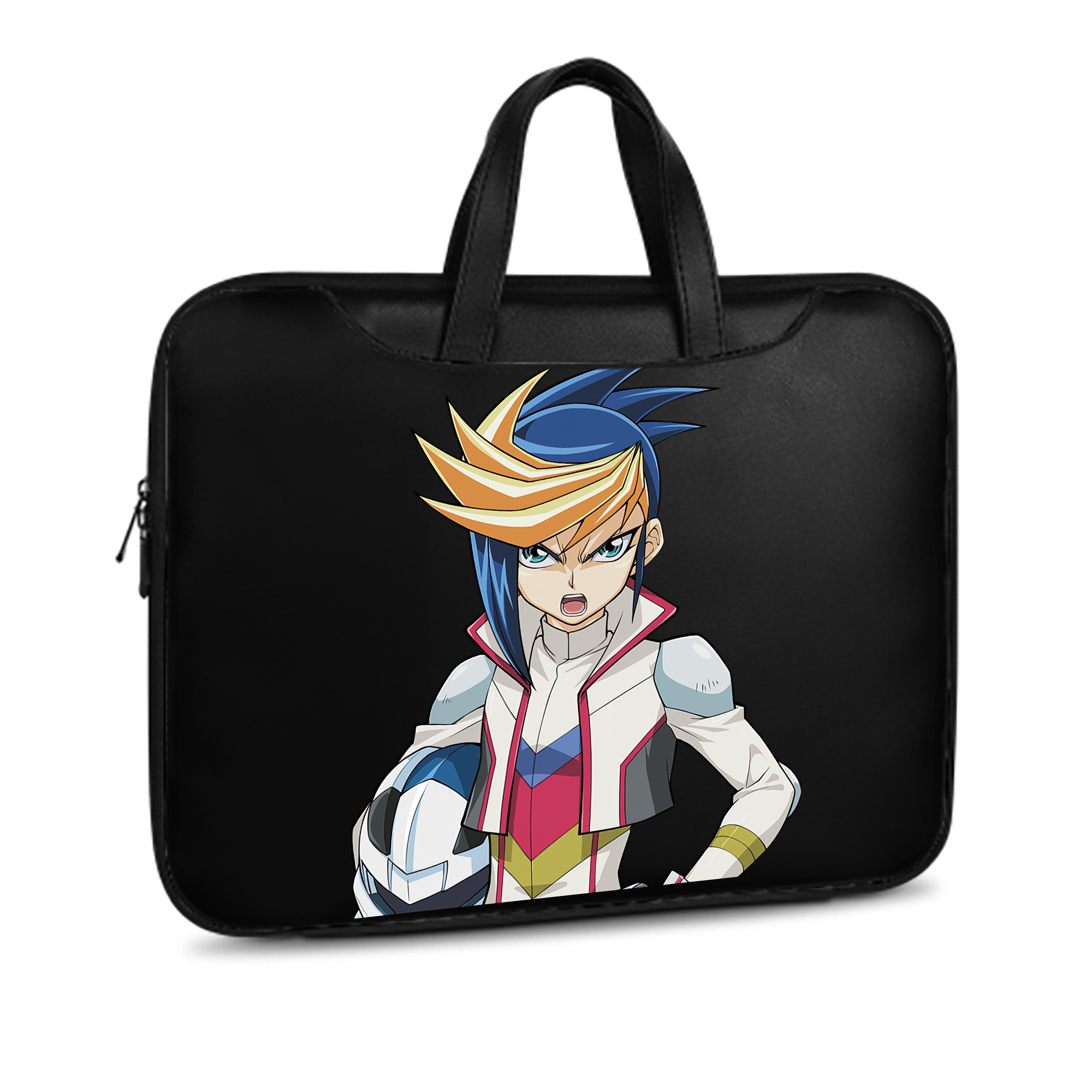 （画像用） 遊☆戯☆王 Yu-Gi-Oh! レザーラップトップバッグ　ノートパソコンケース