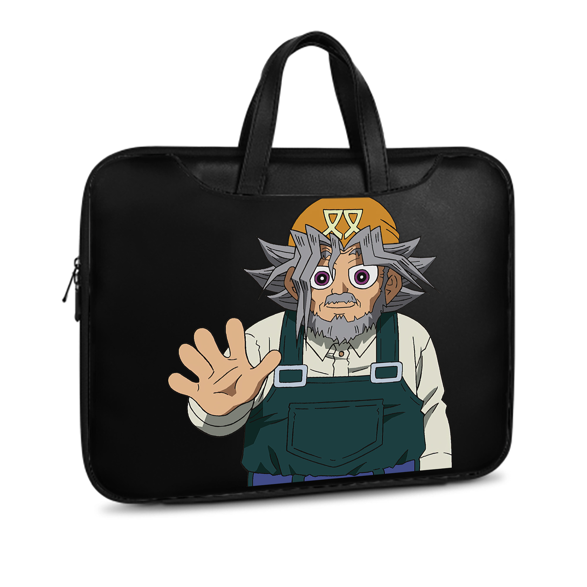 （画像用） 遊☆戯☆王 Yu-Gi-Oh! レザーラップトップバッグ　ノートパソコンケース