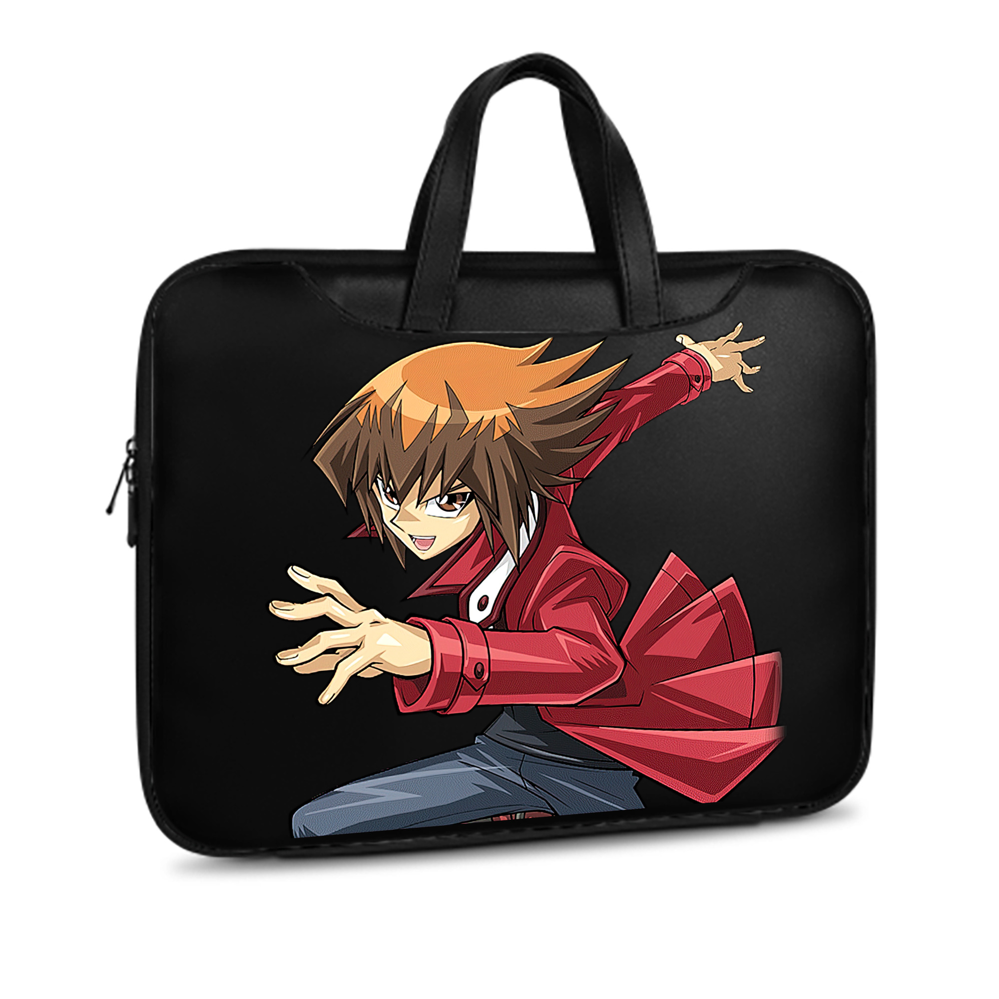 （画像用） 遊☆戯☆王 Yu-Gi-Oh! レザーラップトップバッグ　ノートパソコンケース