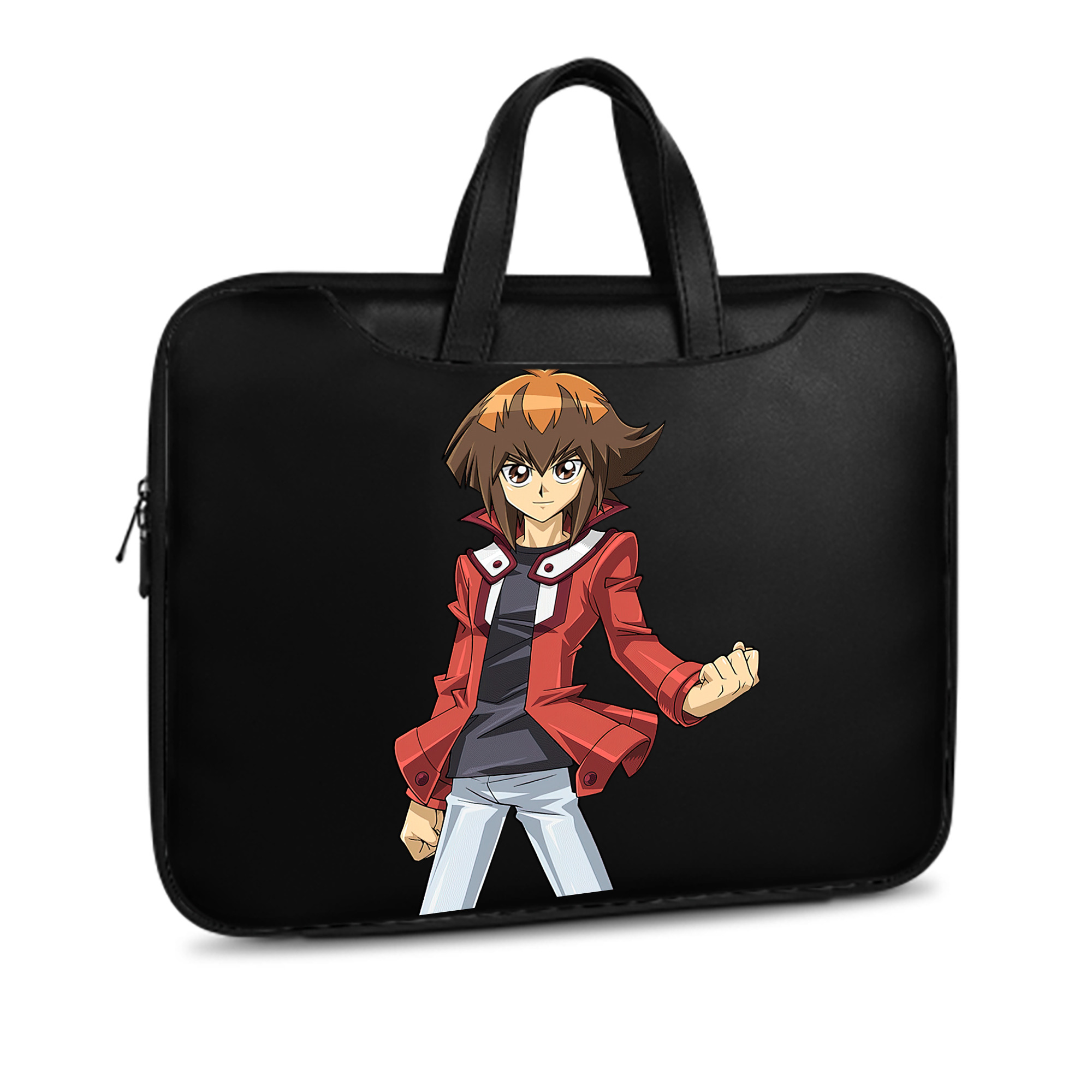 （画像用） 遊☆戯☆王 Yu-Gi-Oh! レザーラップトップバッグ　ノートパソコンケース