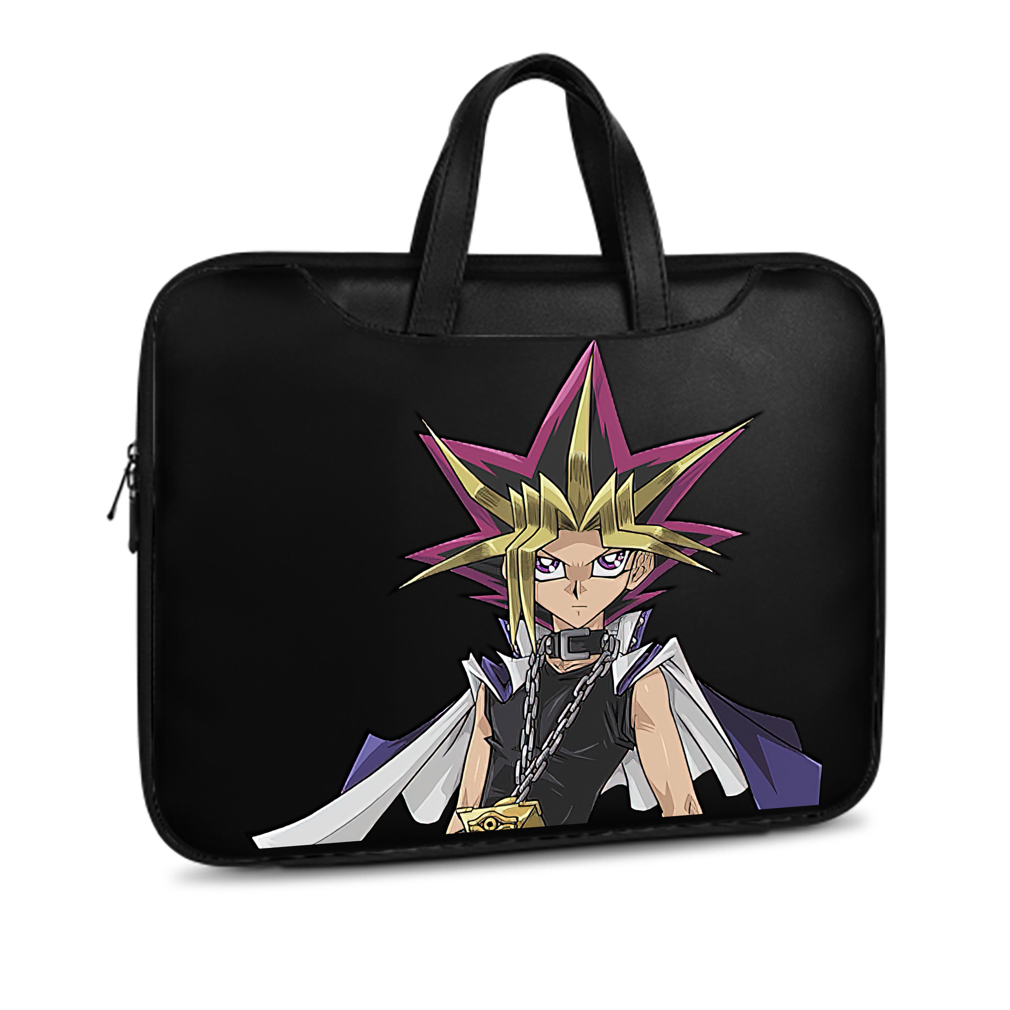 （画像用） 遊☆戯☆王 Yu-Gi-Oh! レザーラップトップバッグ　ノートパソコンケース