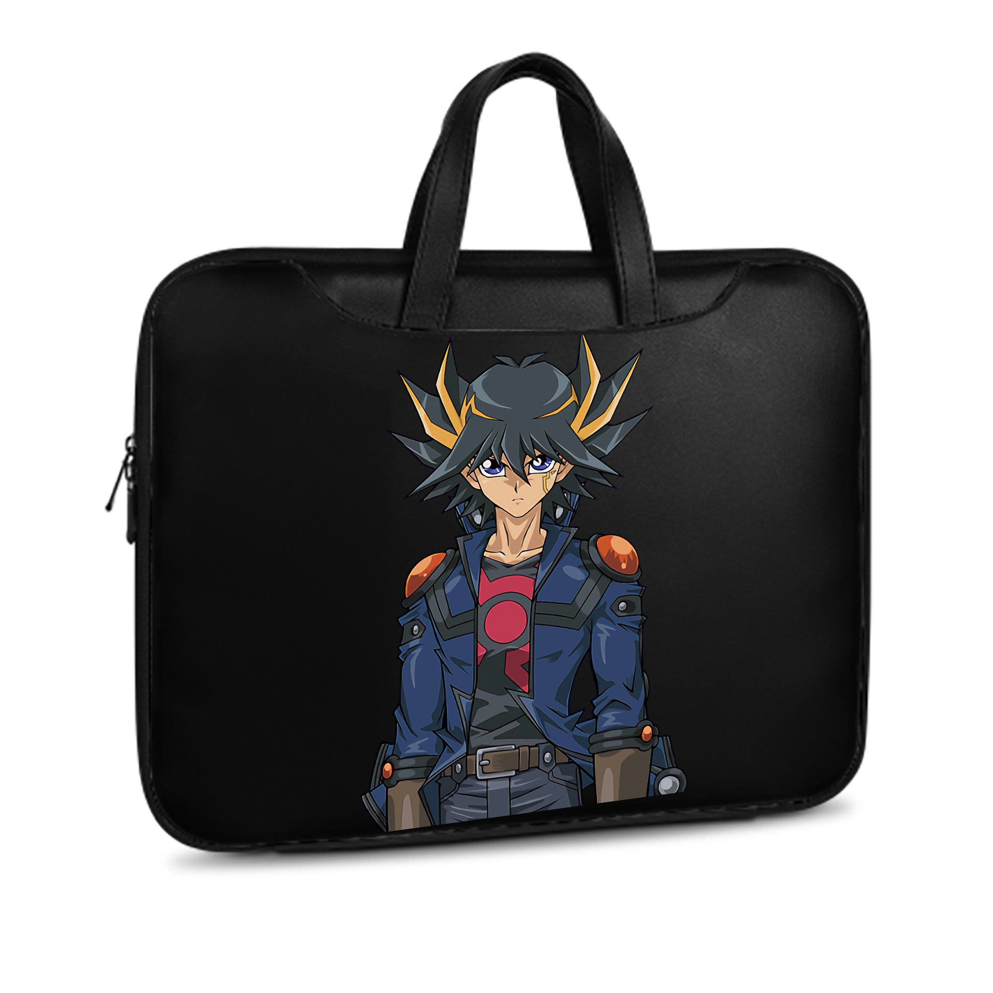 （画像用） 遊☆戯☆王 Yu-Gi-Oh! レザーラップトップバッグ　ノートパソコンケース