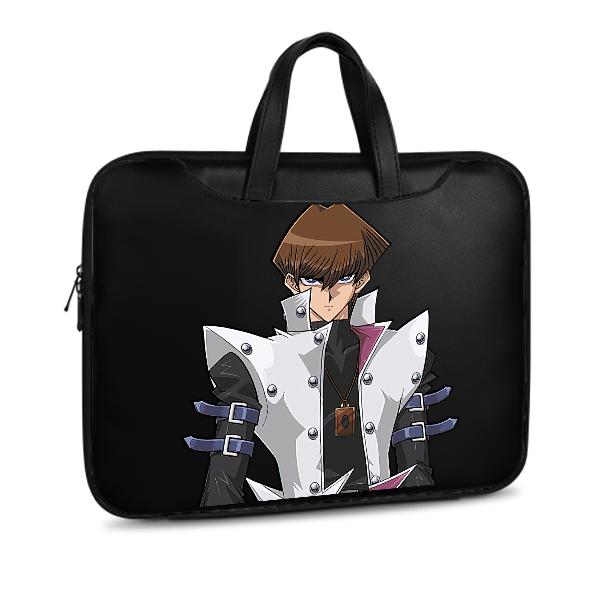 （画像用） 遊☆戯☆王 Yu-Gi-Oh! レザーラップトップバッグ　ノートパソコンケース