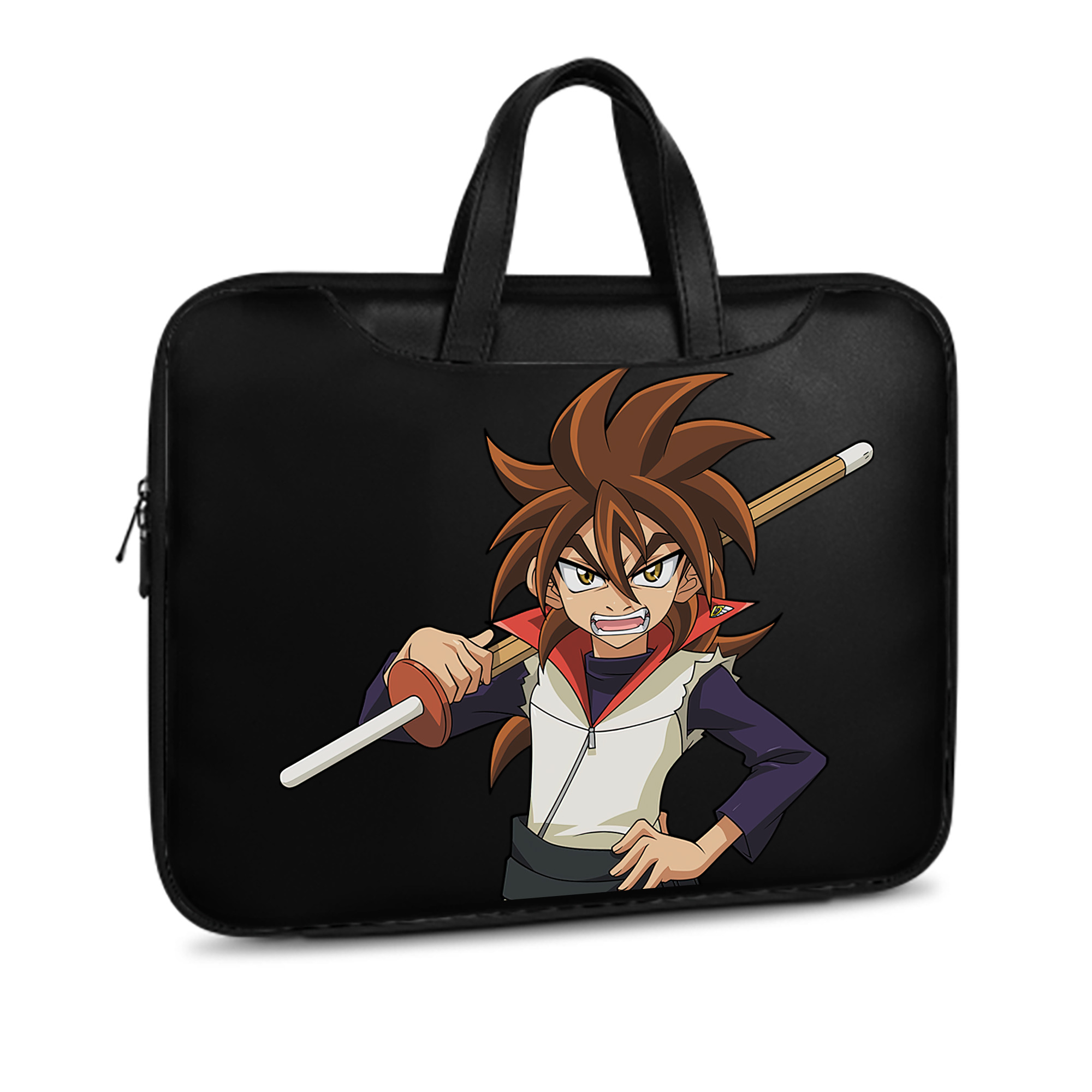 （画像用） 遊☆戯☆王 Yu-Gi-Oh! レザーラップトップバッグ　ノートパソコンケース