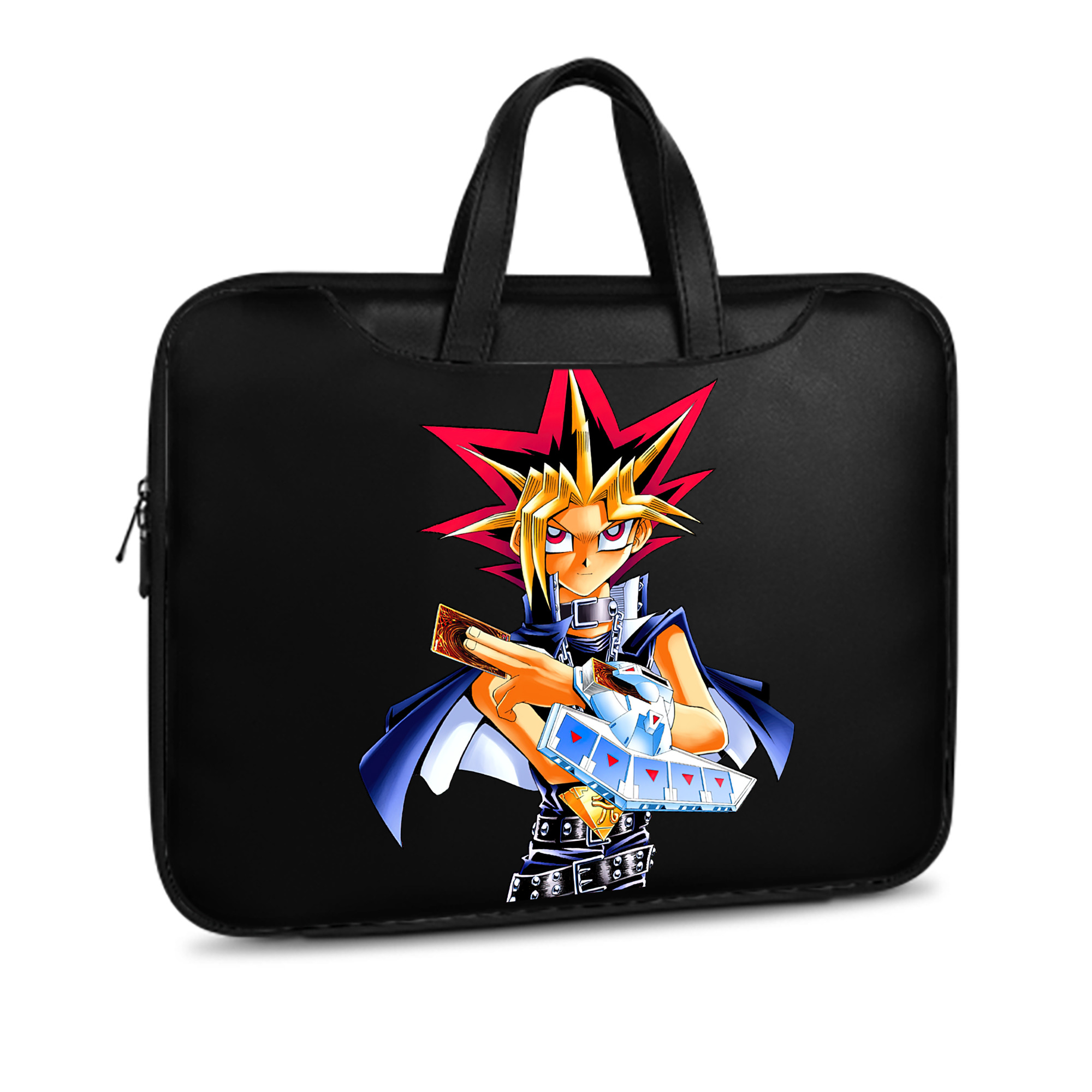 （画像用） 遊☆戯☆王 Yu-Gi-Oh! レザーラップトップバッグ　ノートパソコンケース