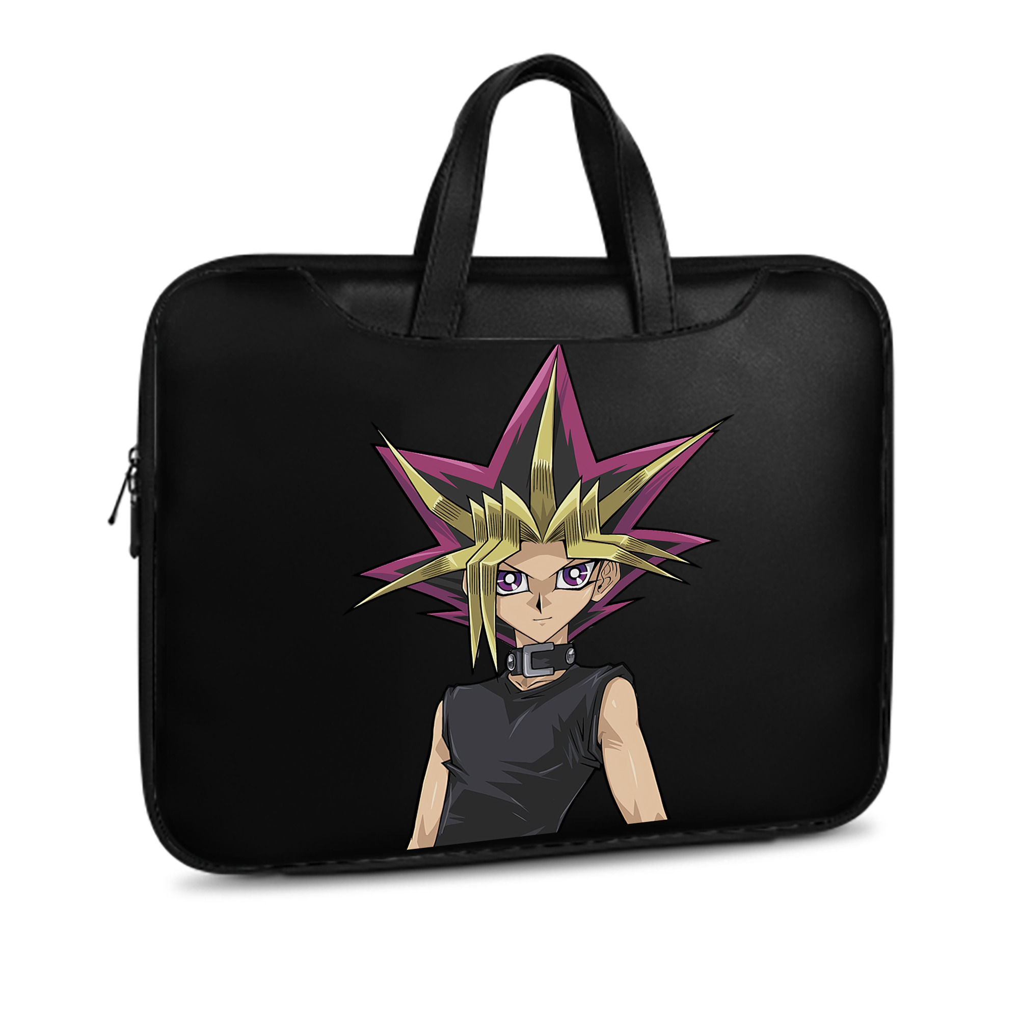 （画像用） 遊☆戯☆王 Yu-Gi-Oh! レザーラップトップバッグ　ノートパソコンケース
