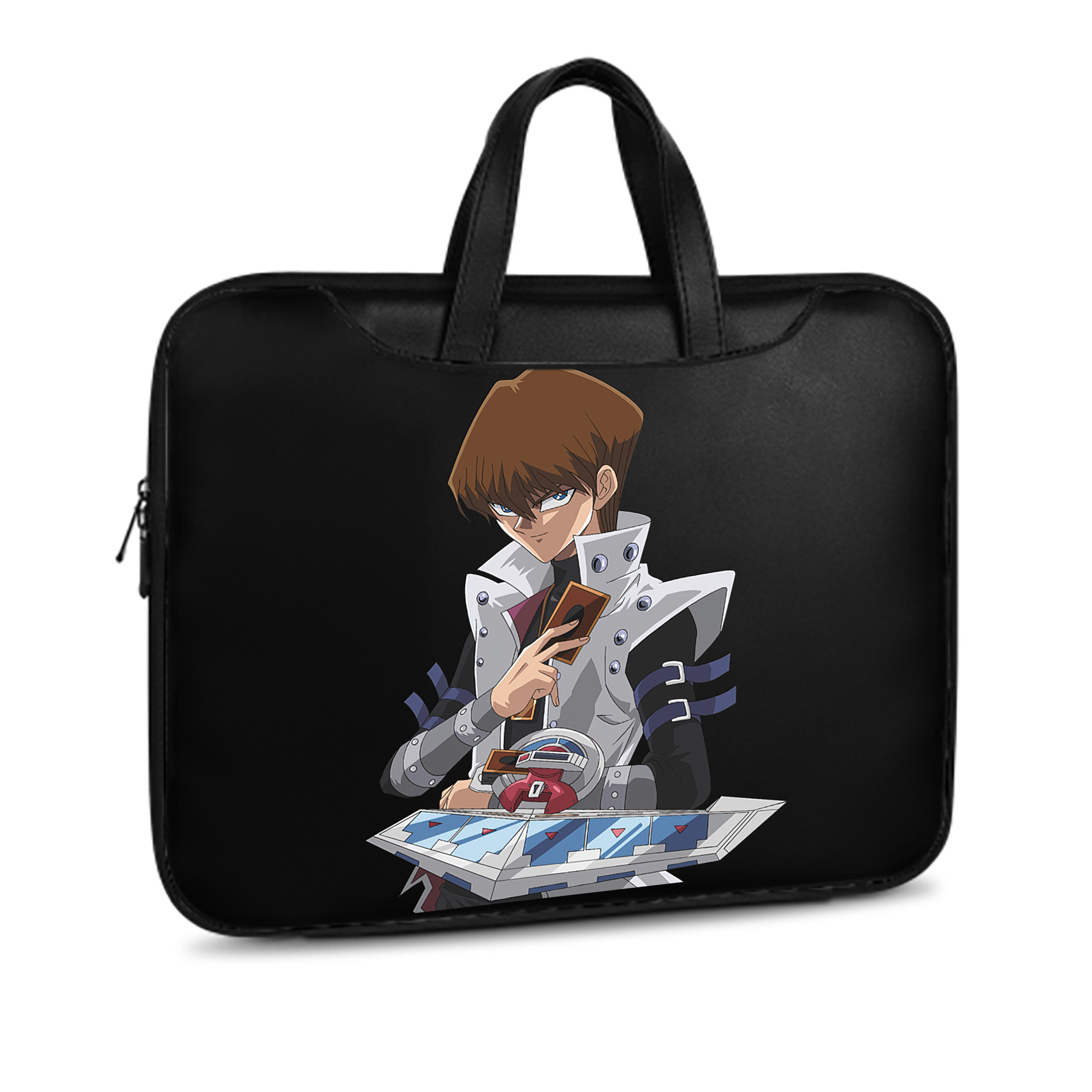 （画像用） 遊☆戯☆王 Yu-Gi-Oh! レザーラップトップバッグ　ノートパソコンケース