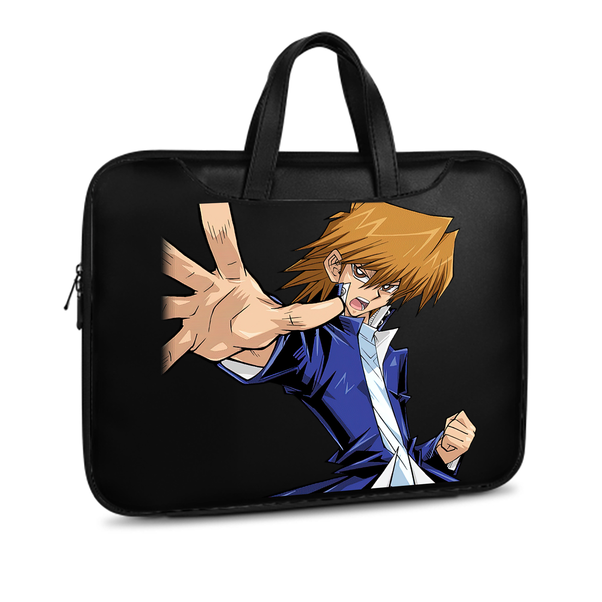 （画像用） 遊☆戯☆王 Yu-Gi-Oh! レザーラップトップバッグ　ノートパソコンケース