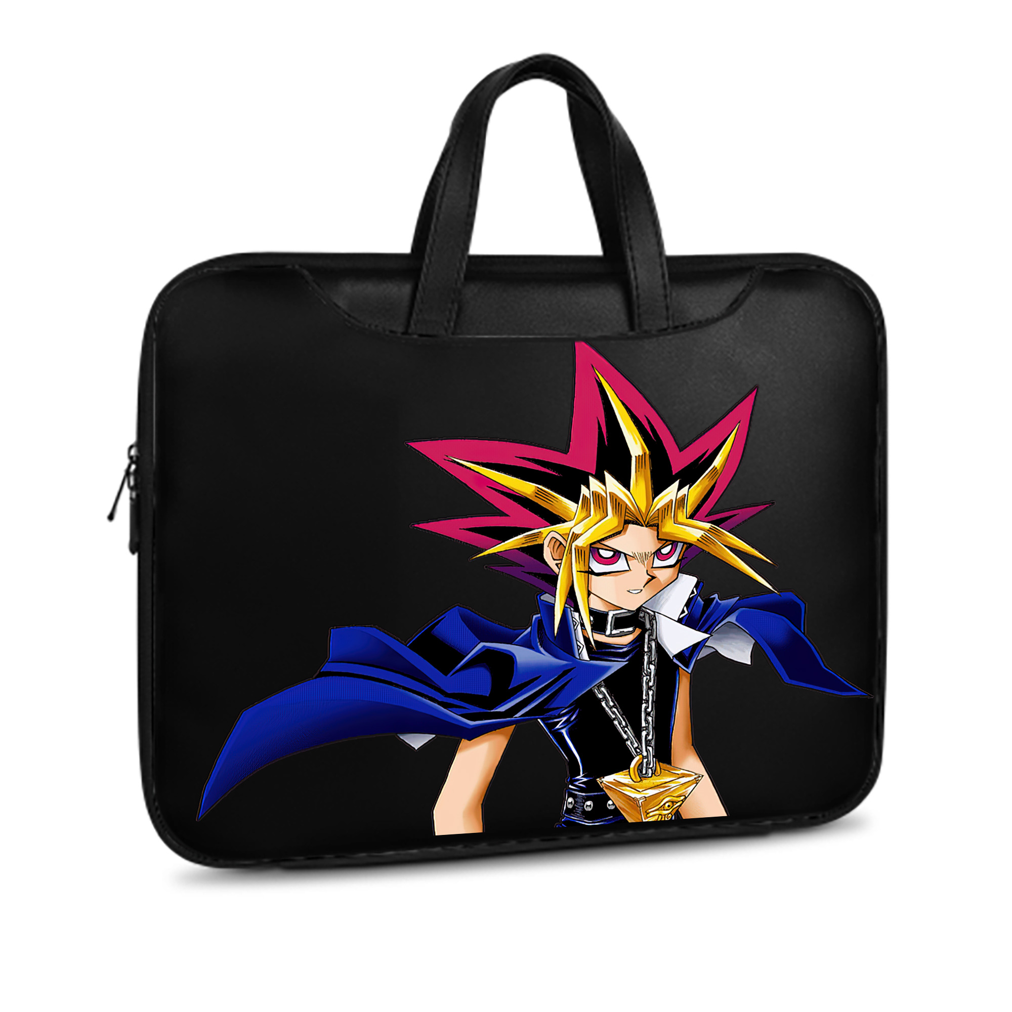 （画像用） 遊☆戯☆王 Yu-Gi-Oh! レザーラップトップバッグ　ノートパソコンケース