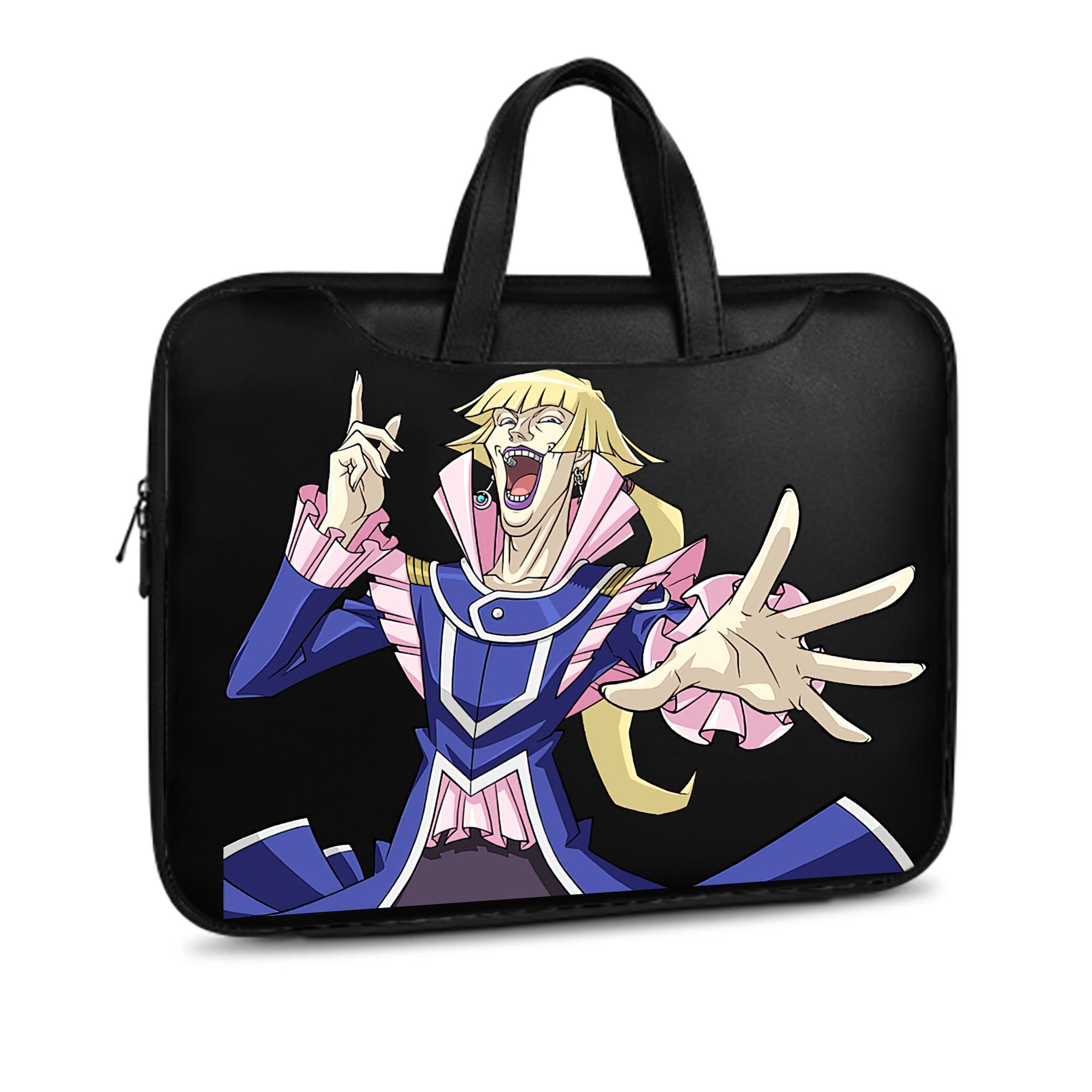 （画像用） 遊☆戯☆王 Yu-Gi-Oh! レザーラップトップバッグ　ノートパソコンケース