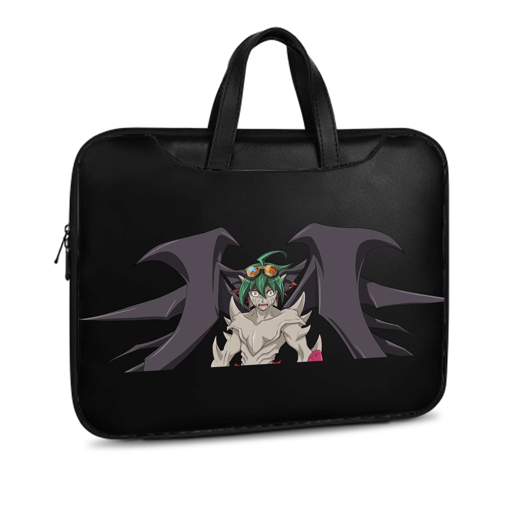 （画像用） 遊☆戯☆王 Yu-Gi-Oh! レザーラップトップバッグ　ノートパソコンケース