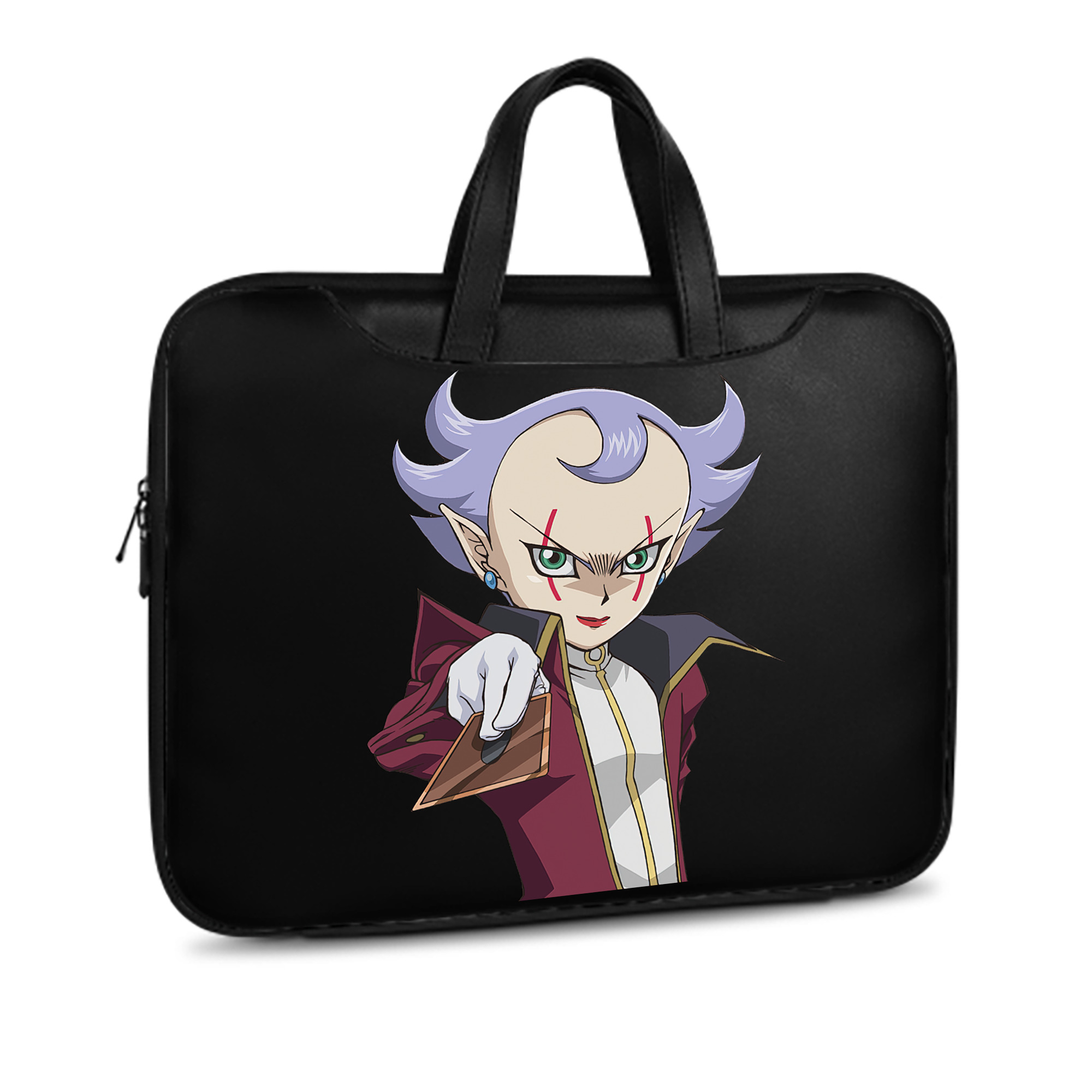 （画像用） 遊☆戯☆王 Yu-Gi-Oh! レザーラップトップバッグ　ノートパソコンケース