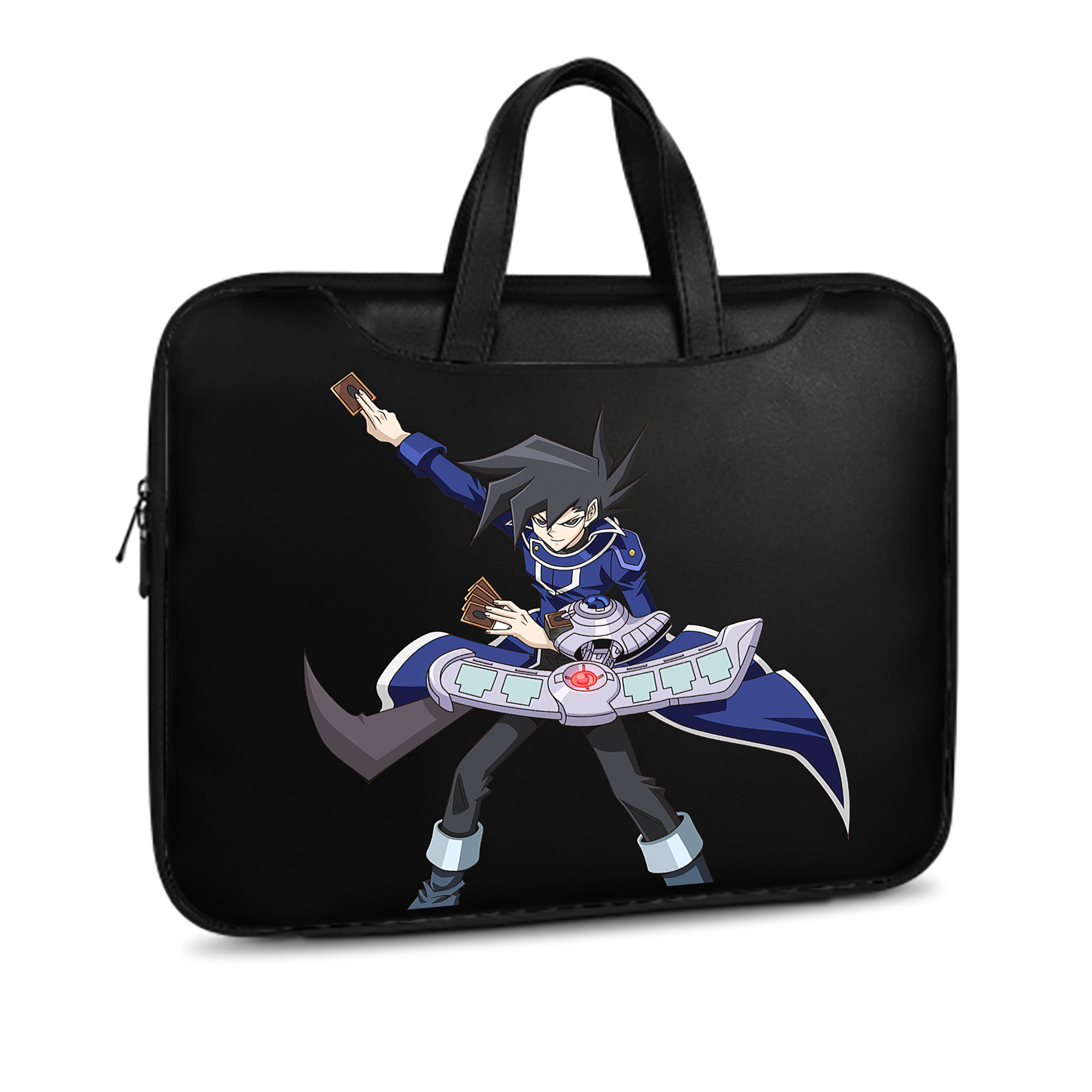 （画像用） 遊☆戯☆王 Yu-Gi-Oh! レザーラップトップバッグ　ノートパソコンケース
