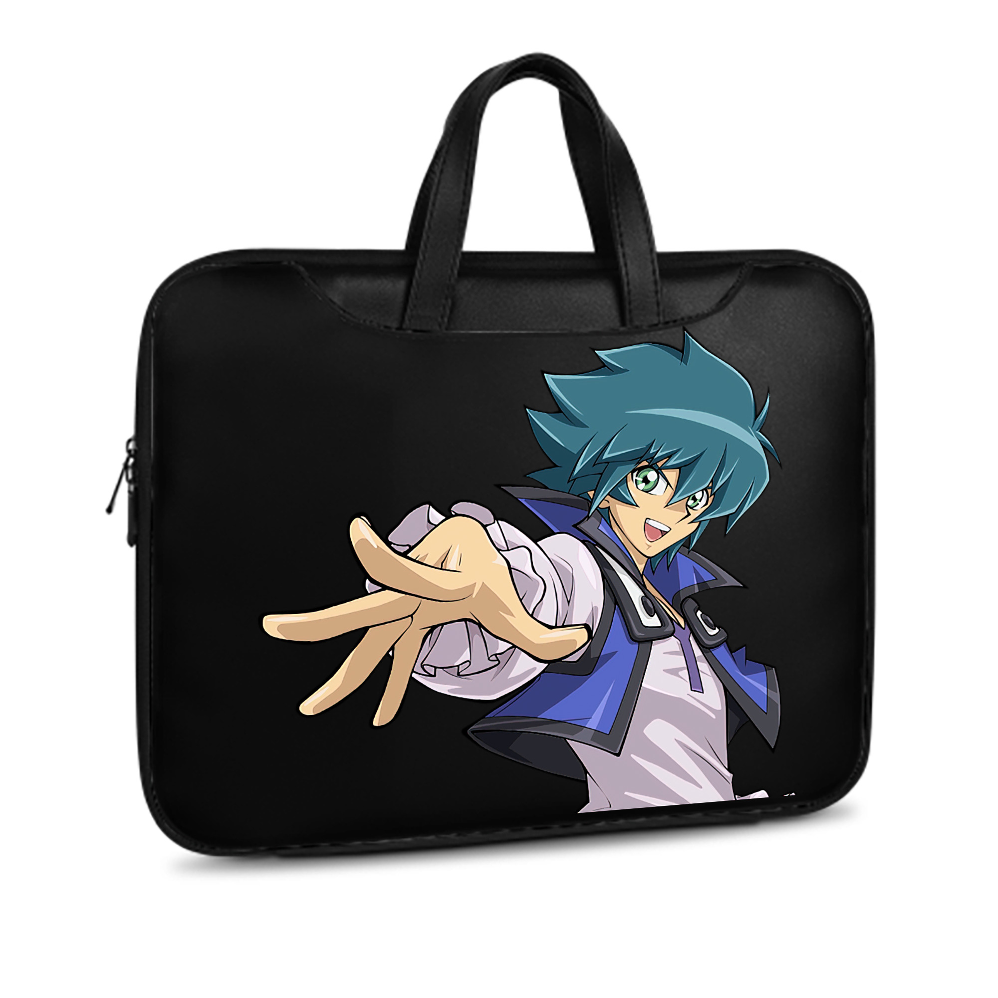 （画像用） 遊☆戯☆王 Yu-Gi-Oh! レザーラップトップバッグ　ノートパソコンケース