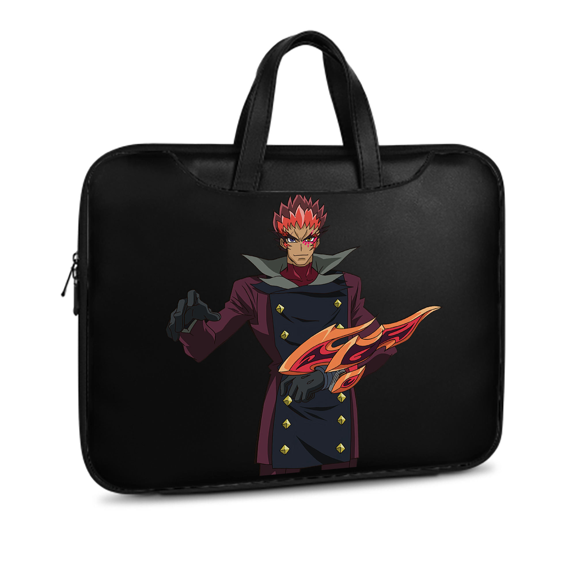 （画像用） 遊☆戯☆王 Yu-Gi-Oh! レザーラップトップバッグ　ノートパソコンケース