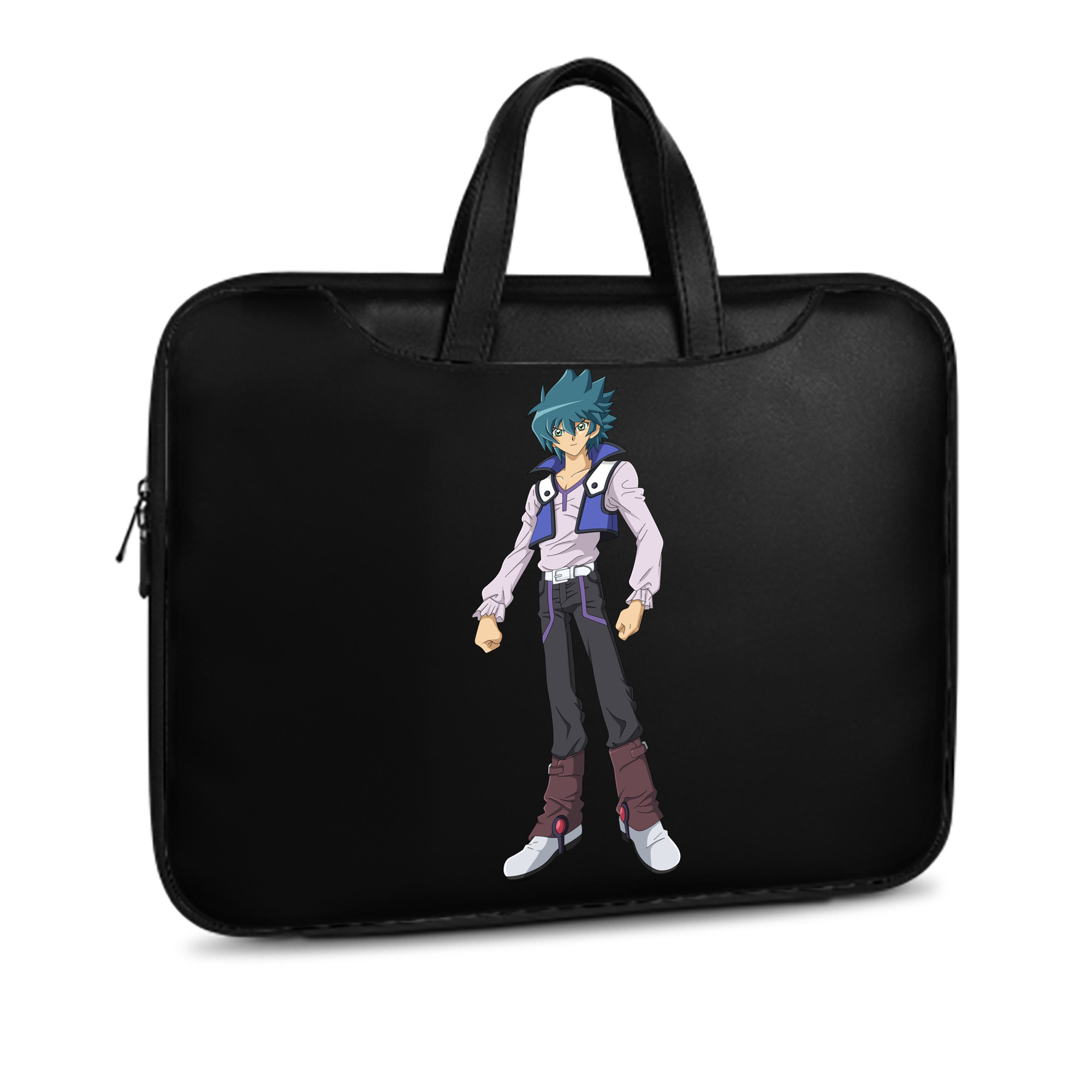 （画像用） 遊☆戯☆王 Yu-Gi-Oh! レザーラップトップバッグ　ノートパソコンケース