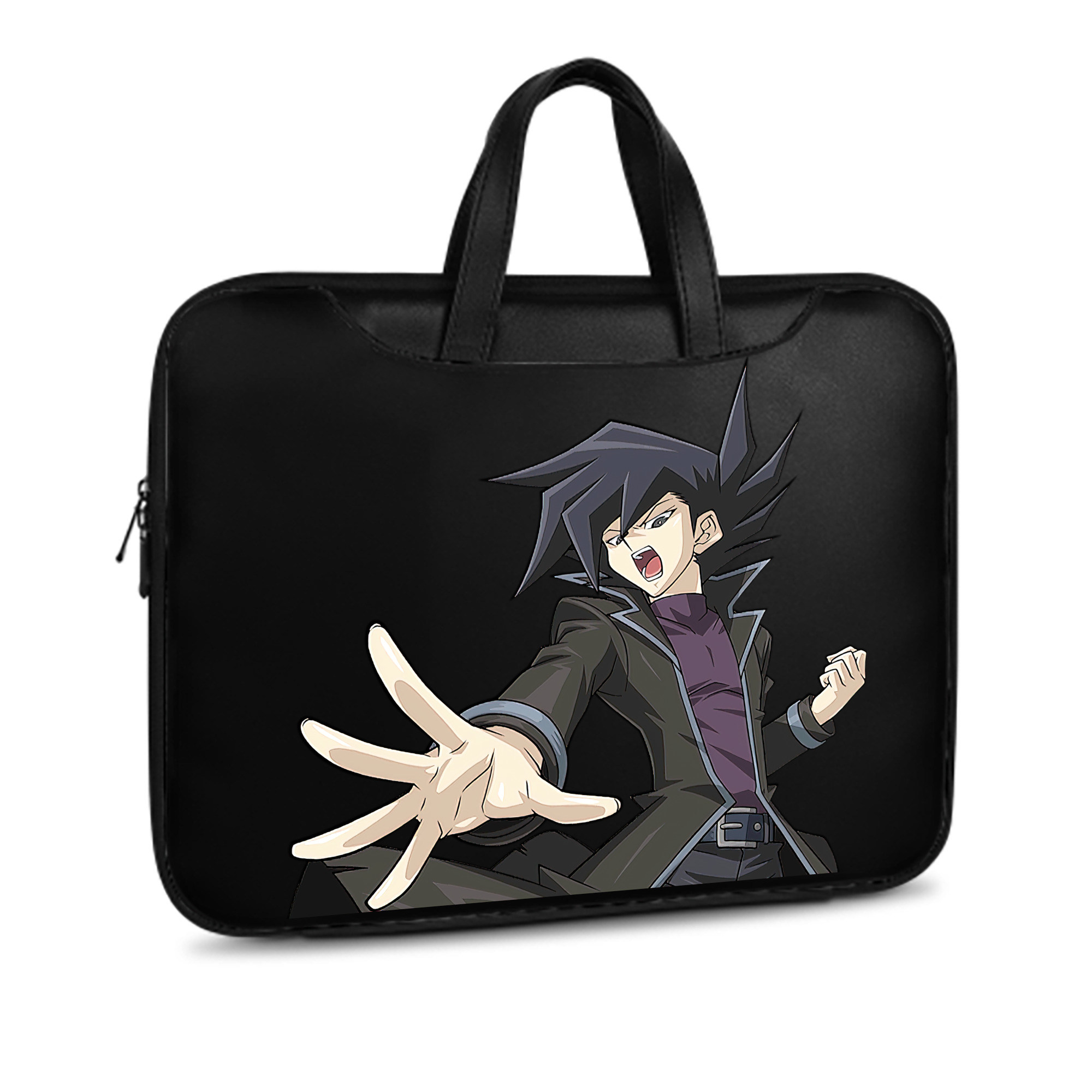 （画像用） 遊☆戯☆王 Yu-Gi-Oh! レザーラップトップバッグ　ノートパソコンケース