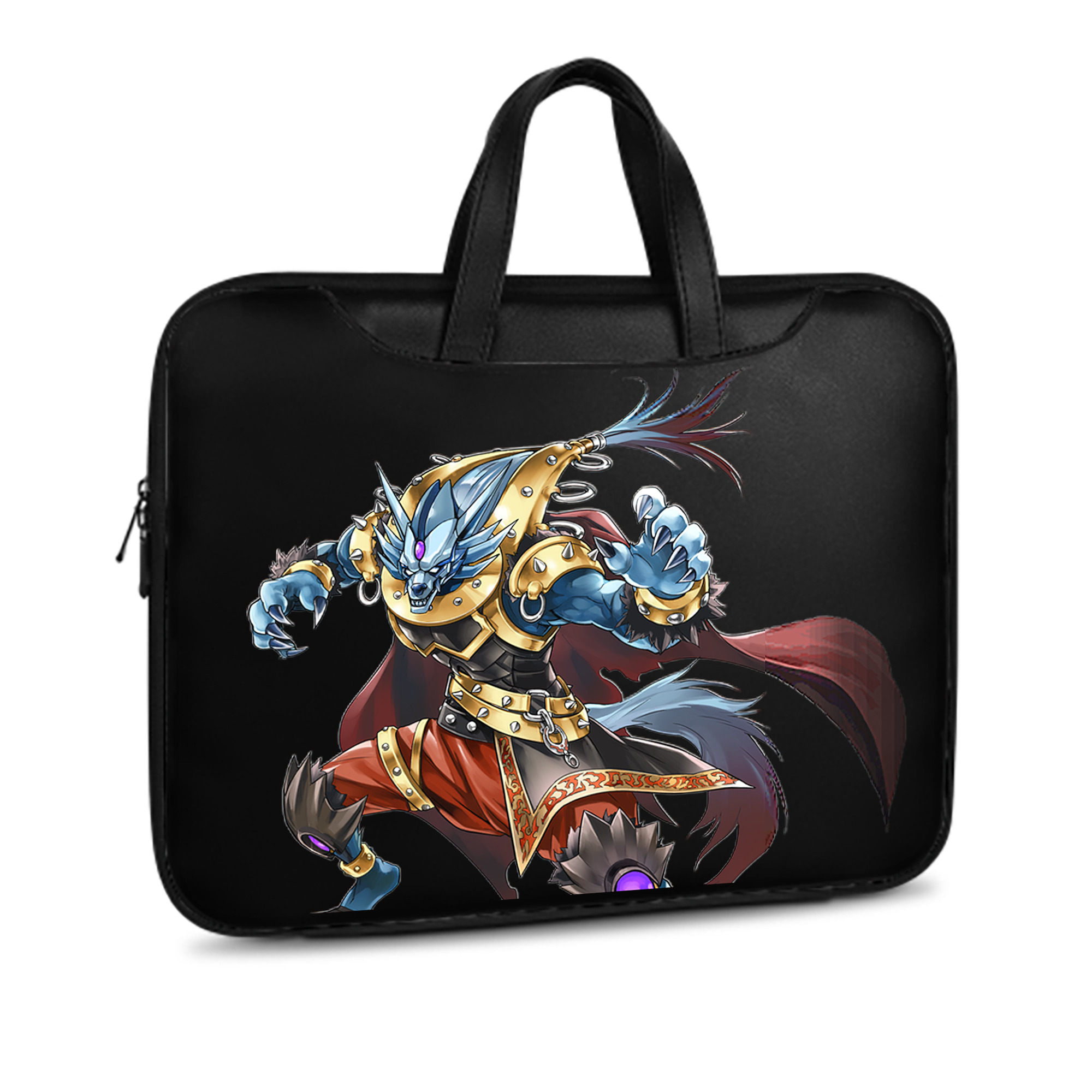 （画像用） 遊☆戯☆王 Yu-Gi-Oh! レザーラップトップバッグ　ノートパソコンケース