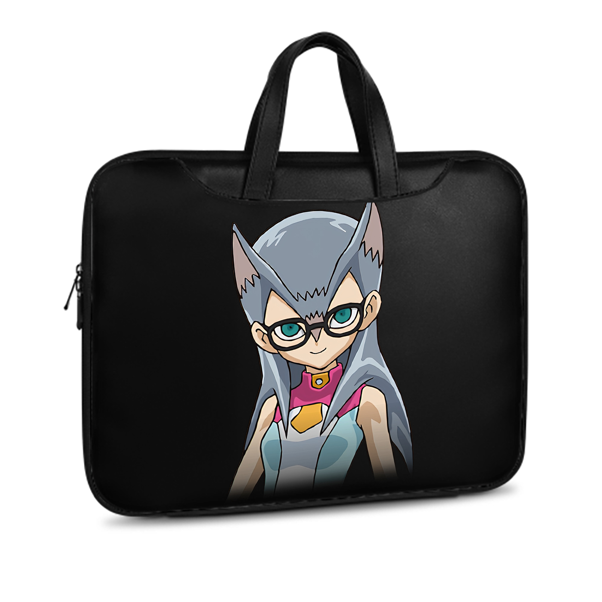 （画像用） 遊☆戯☆王 Yu-Gi-Oh! レザーラップトップバッグ　ノートパソコンケース