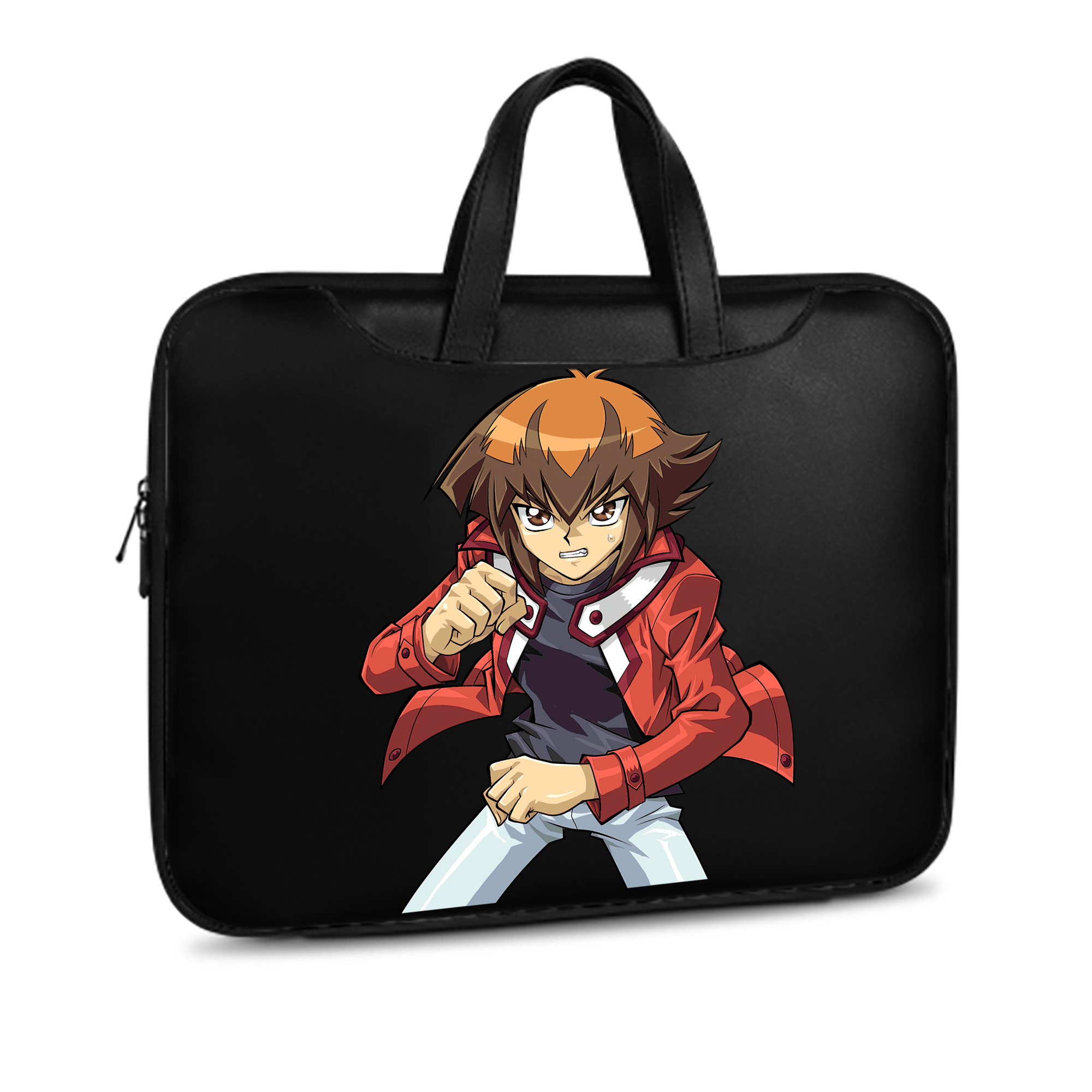 （画像用） 遊☆戯☆王 Yu-Gi-Oh! レザーラップトップバッグ　ノートパソコンケース
