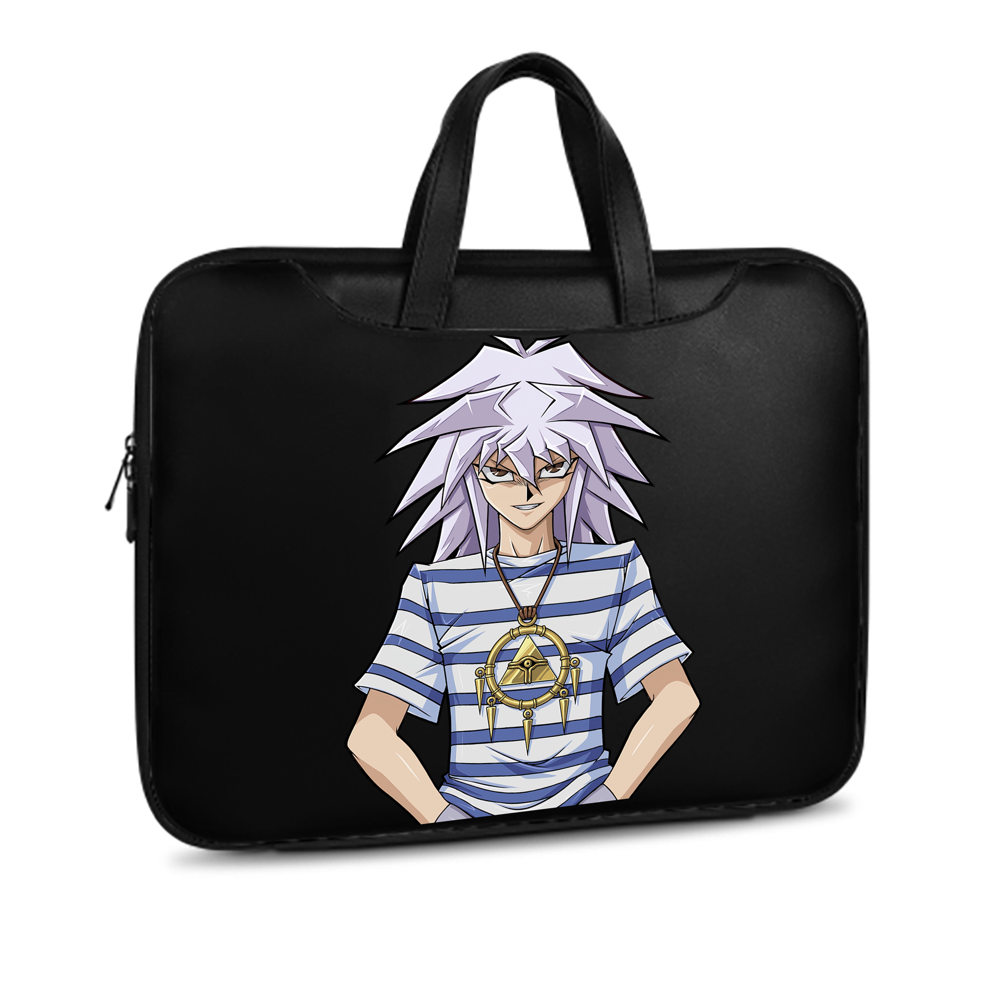 （画像用） 遊☆戯☆王 Yu-Gi-Oh! レザーラップトップバッグ　ノートパソコンケース