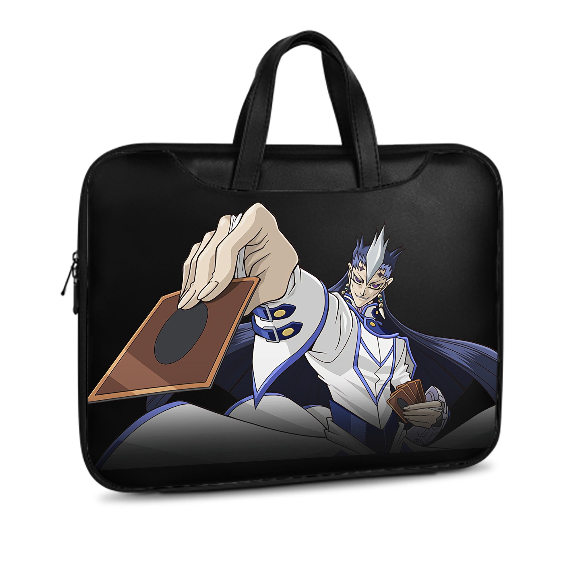 （画像用） 遊☆戯☆王 Yu-Gi-Oh! レザーラップトップバッグ　ノートパソコンケース